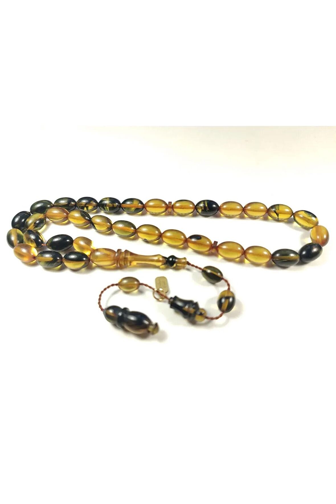 Furkan Gül Usta Eseri Rengin Zirvesi Sıkma Kehribar Sertifikalı 4773