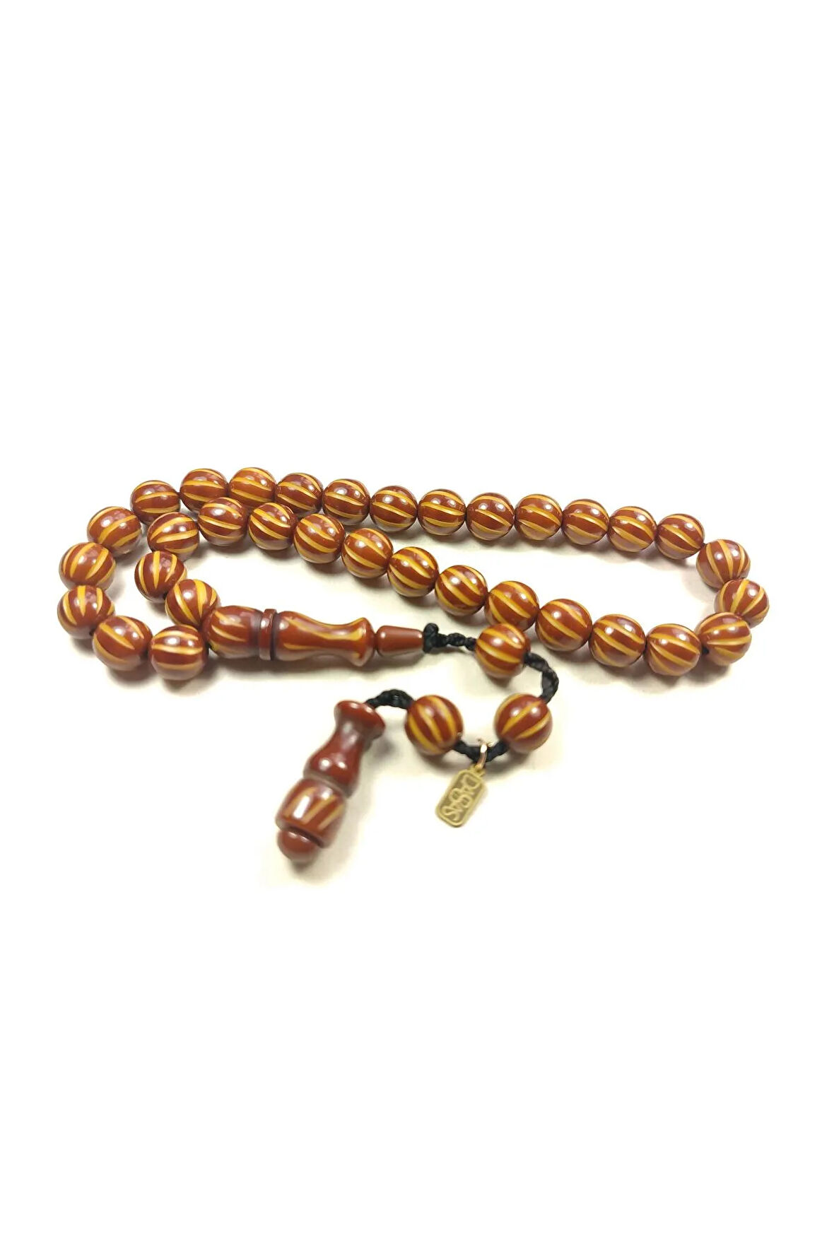 Muhammed Dabbas Usta Eseri İmzalı Kalem Oyma İşçilikli Sıkma Kehribar Sertifikalı 5567