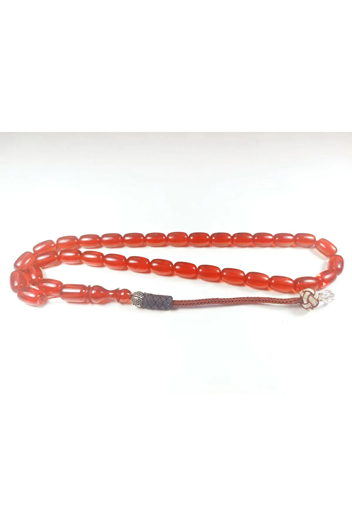 Darabacı Abdullah Usta Eseri Trabzon Kazaziye Püsküllü 3 Kat Cilalı Ateş-i Kehribar Sertifikalı 6198