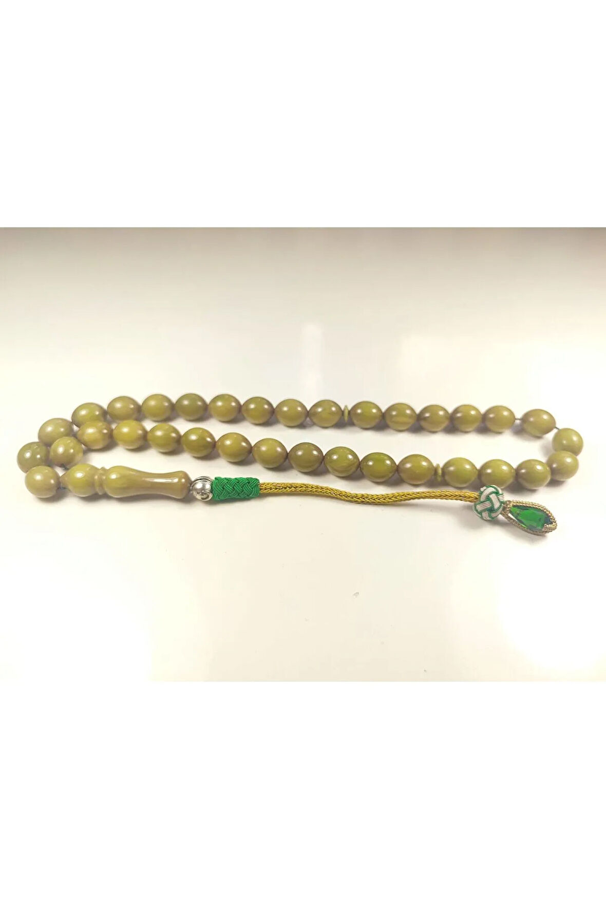 Darabacı Abdullah Usta Eseri Trabzon Kazaziye Püsküllü 3 Kat Cilalı Sıkma Kehribar Sertifikalı 6209