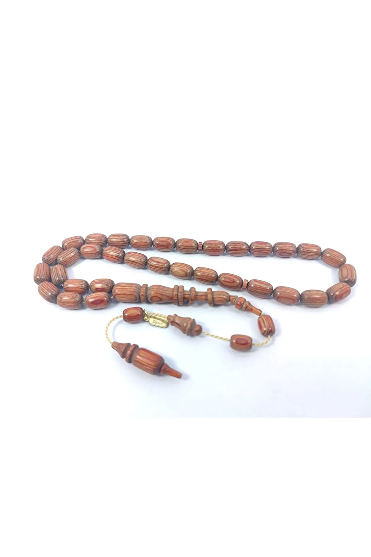 Mustafa Uysal Usta Eseri Nadir Tür Halkalı İmame Kafur Ağacı Sertifikalı 6431