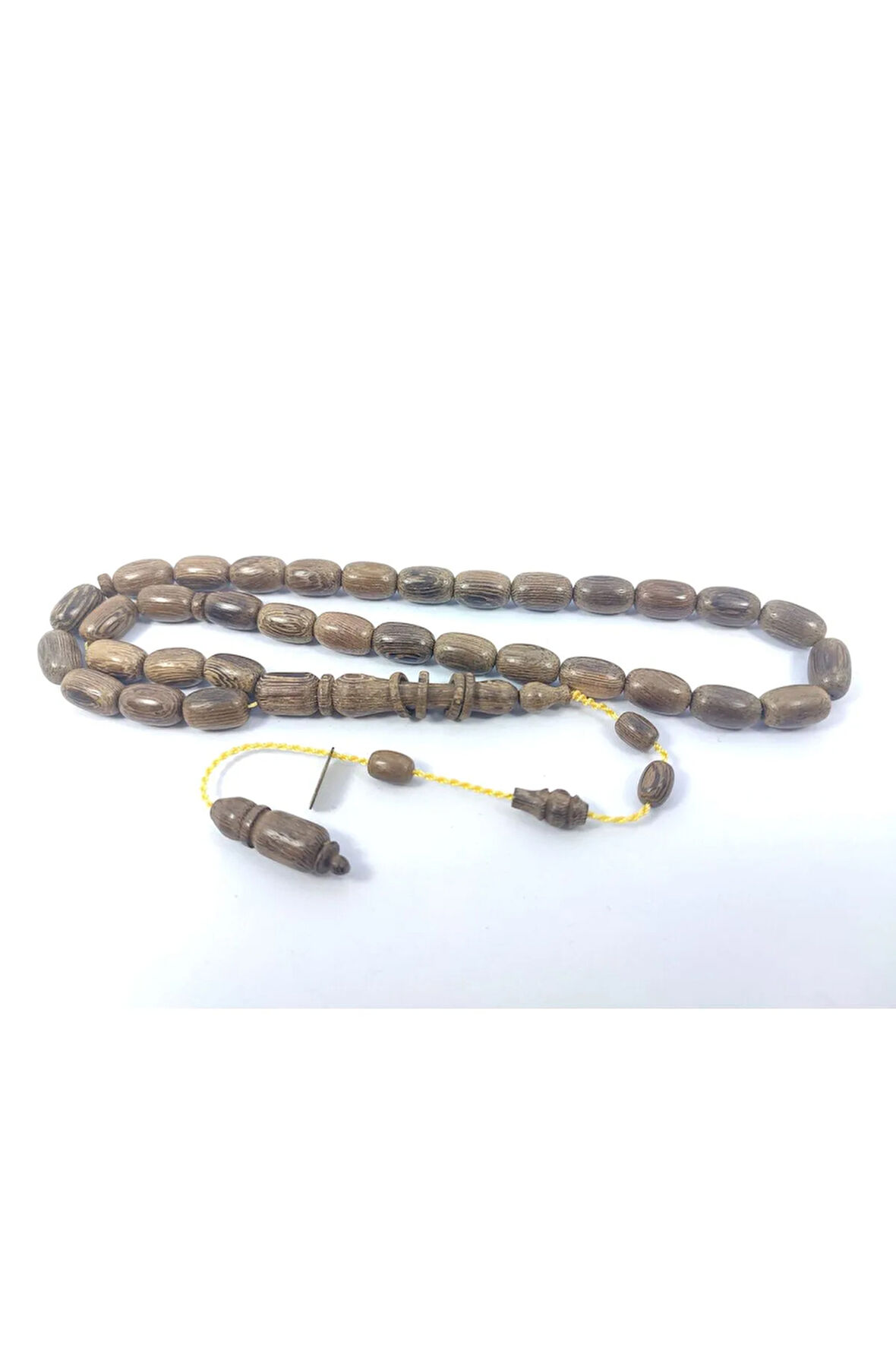 Mustafa Uysal Usta Eseri Nadir Tür Halkalı İmame Kafur Ağacı Sertifikalı 6434