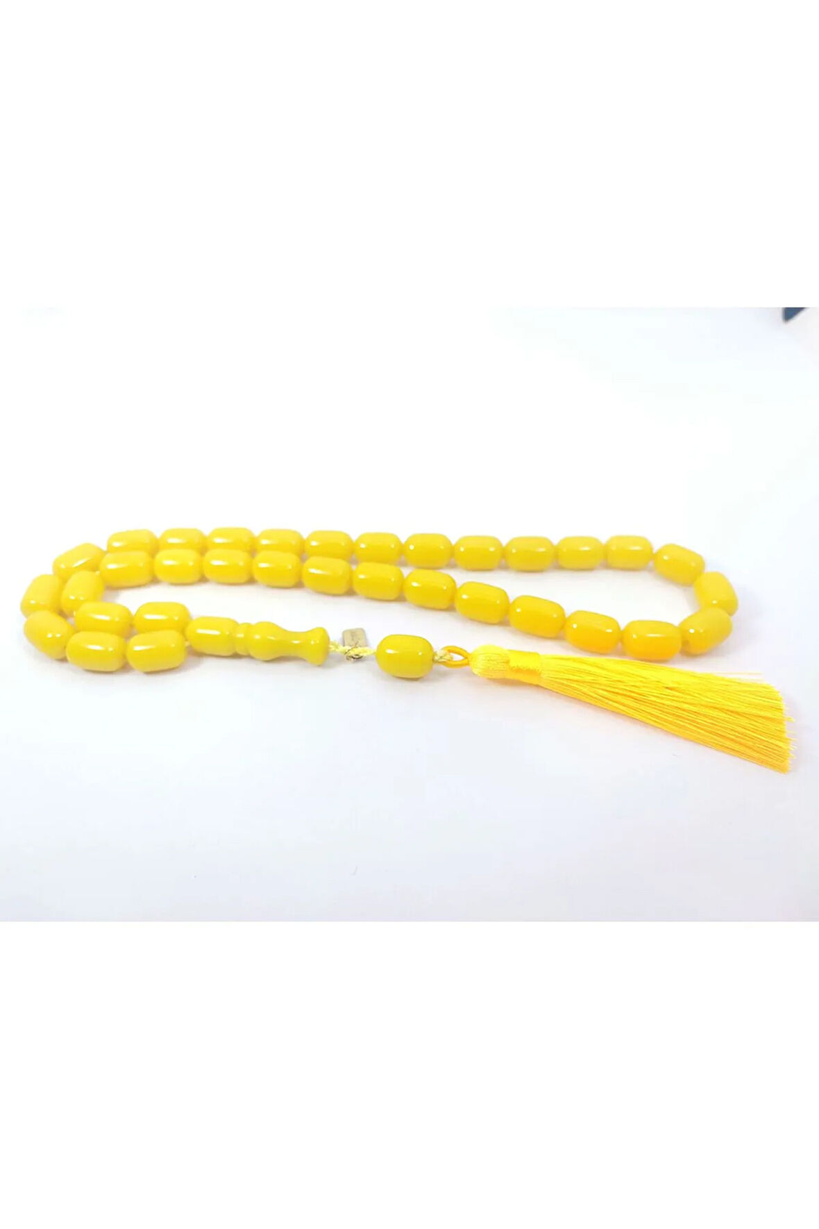 Ebu Zeyn Usta Eseri Eski Usül 12 Kat İpe Dizilmiş İri Boy Sıkma Kehribar Sertifikalı 6819