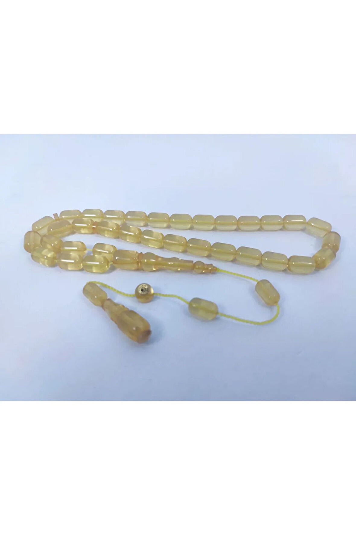 Şevket Buğruca Usta Eseri 0.6 Delim Kuru Torna 3 Kat Cilalı Sıkma Kehribar Sertifikalı 6887