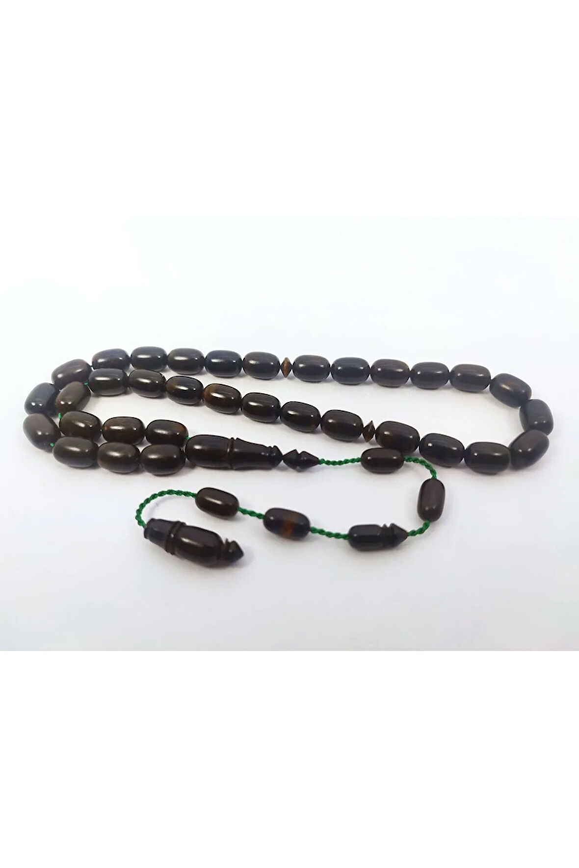 Bu Fiyata Yok!!! Şevket Alkan Usta Eseri Taş Gibi Alman Faturan Tesbih Sertifikalı 6904