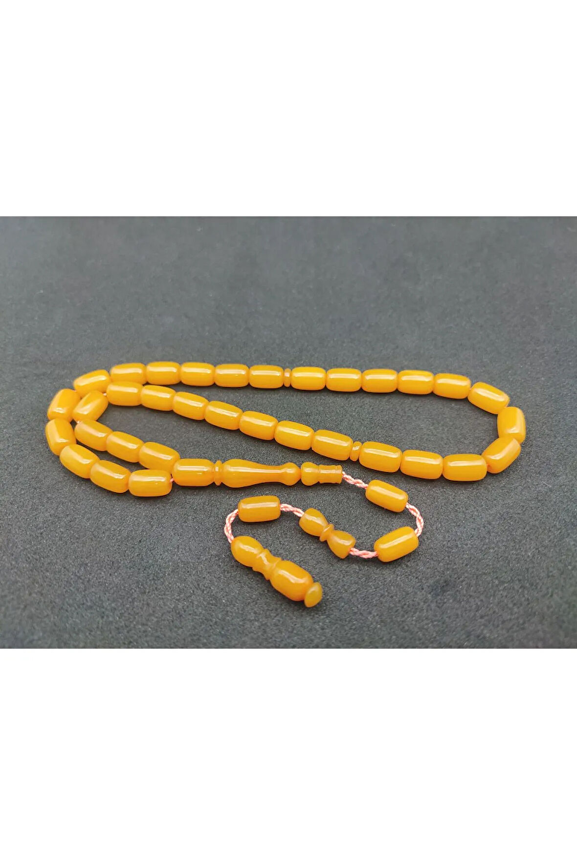 Bu Fiyata Yok!!! Şevket Alkan Usta Eseri Taş Gibi Alman Faturan Tesbih Sertifikalı 6919