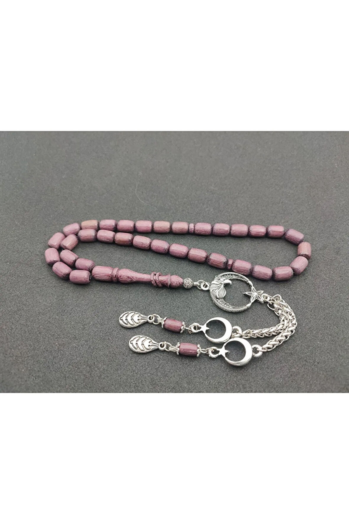 Alman Gümüş Püskül Kombinli İmame Halkalı Morgül Ağacı Sertifikalı 7164