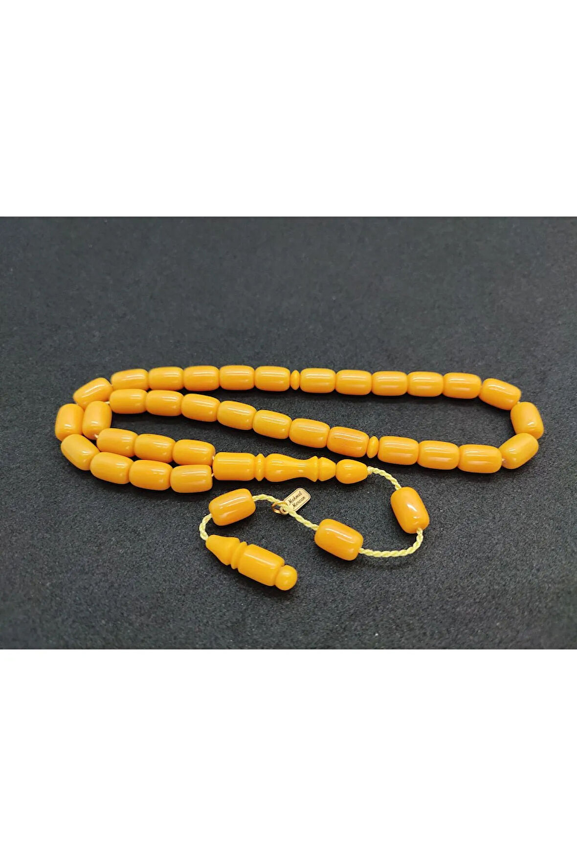 Mehmet Mercan Usta Eseri Süs Objesinden (Biblo) Yapılma Katalin Tesbih Sertifikalı 7307