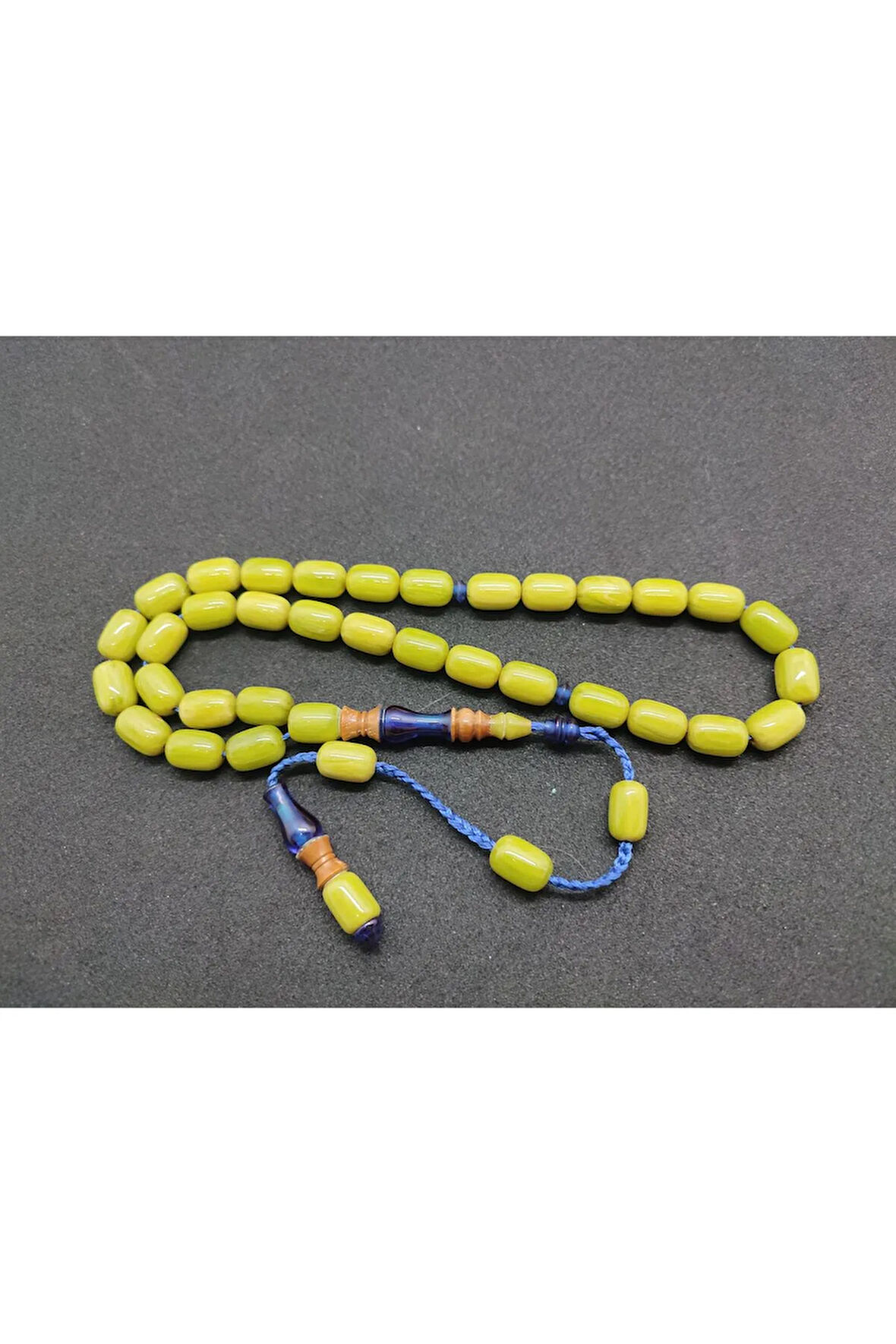 Emine Reşvani Usta Eseri İmame Hitame Eski Katalin Kombinli Sıkma Kehribar Sertifikalı 7378