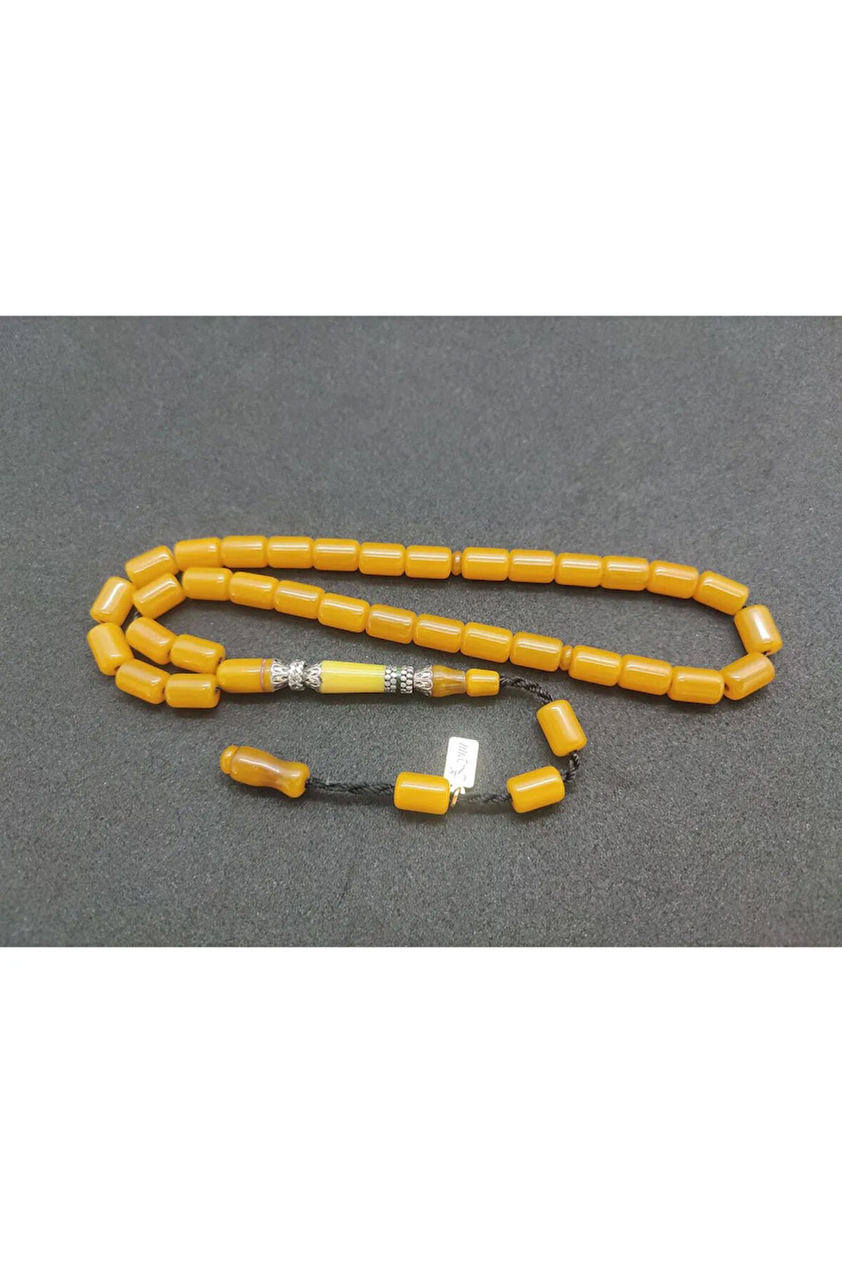 Zeyn Usta Eseri Çift Zımpara Çift Cila El Boy Gümüş Nakkaş Sıkma Kehribar Sertifikalı 7506