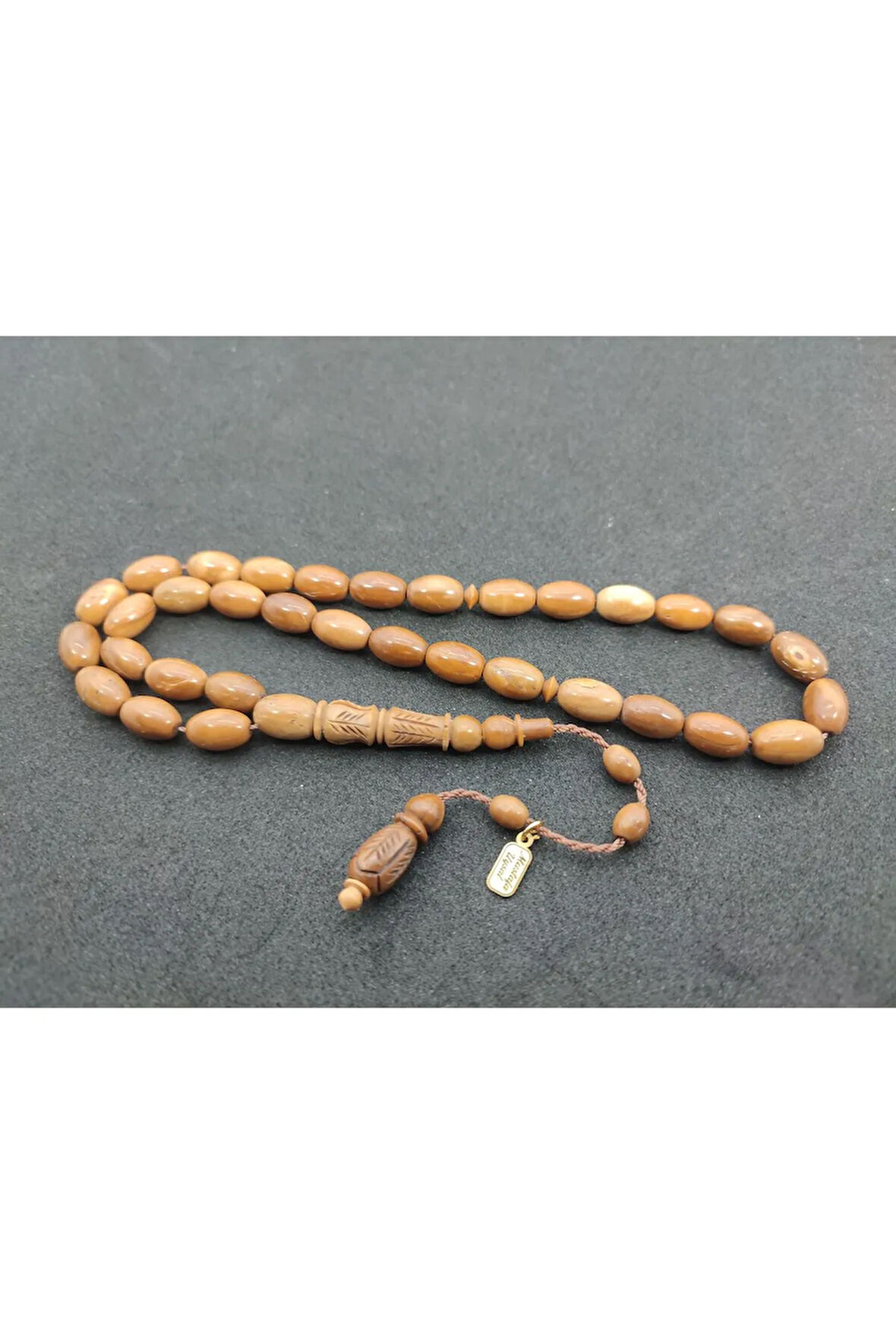 Mustafa Uysal Usta Eseri Çift Zımpara Çift Cila İmame Hitame Kalem Oyma Natural Kuka Sertifikalı7528