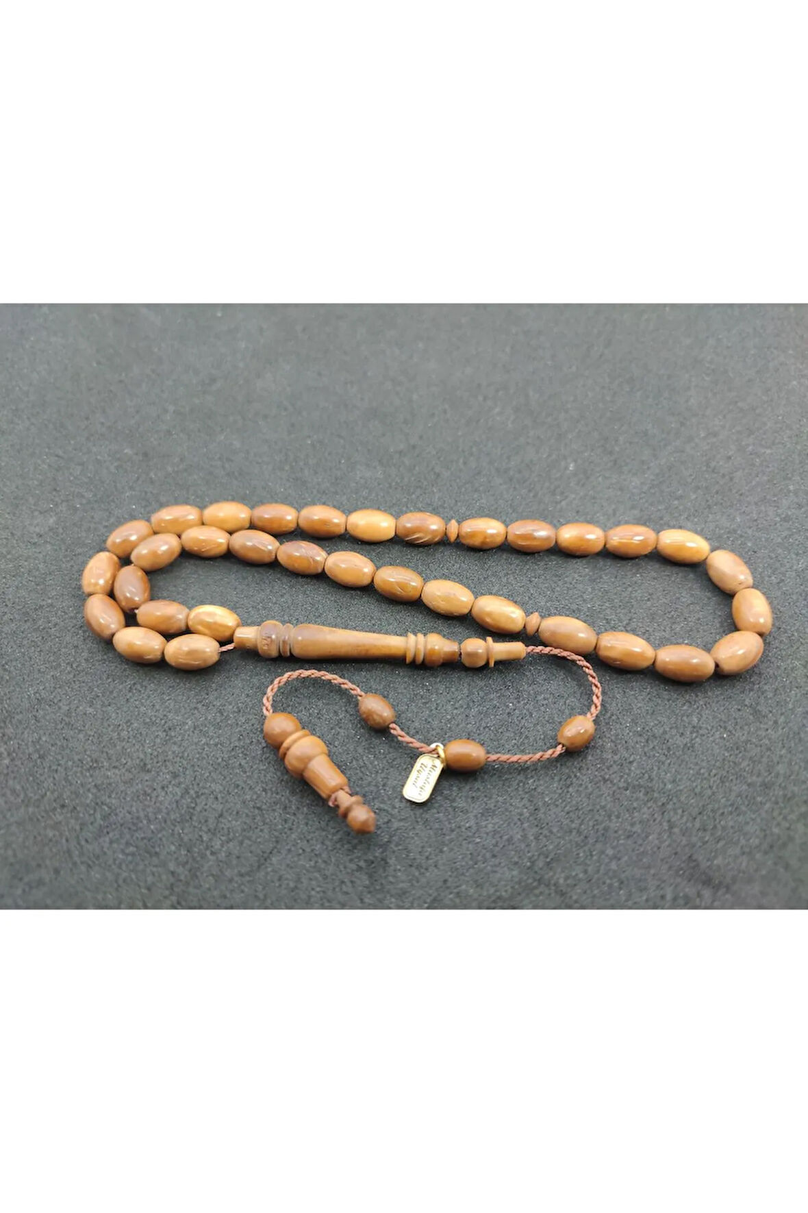 Mustafa Uysal Usta Eseri Çift Zımpara Çift Cila Mevlevi Model Natural Kuka Sertifikalı 7532