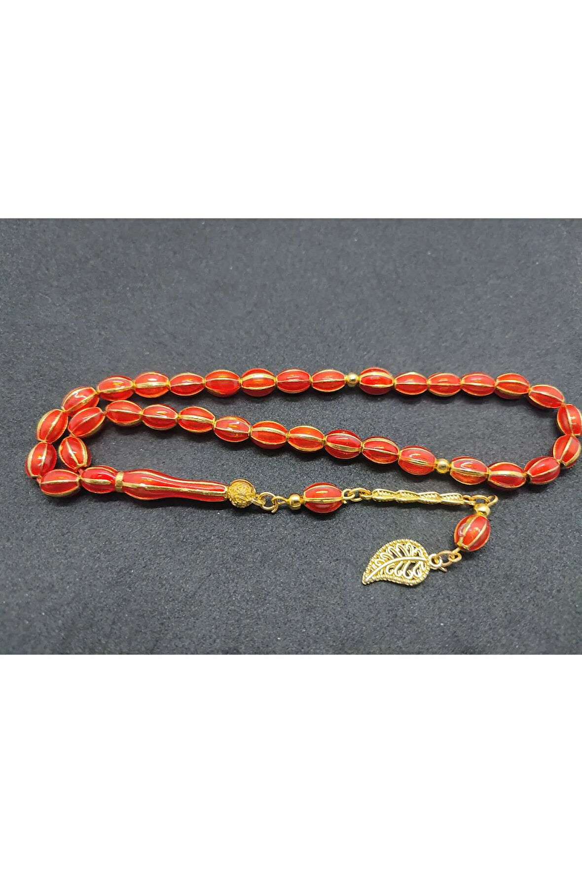 Mineli Altılı Yarma Model Düşük Ayar (475 Ayar) Gümüş Tesbih Sertifikalı 7740