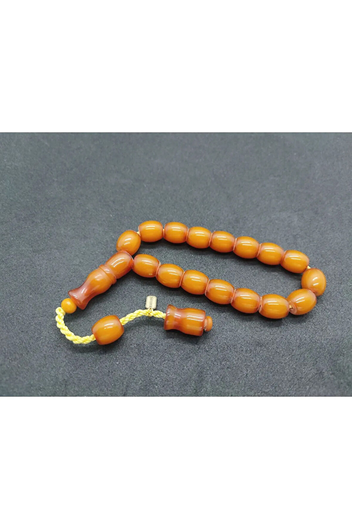 Hayyani Usta Eseri Renginin Zirvesi Maskot Bakalit Tesbih Sertifikalı 7764