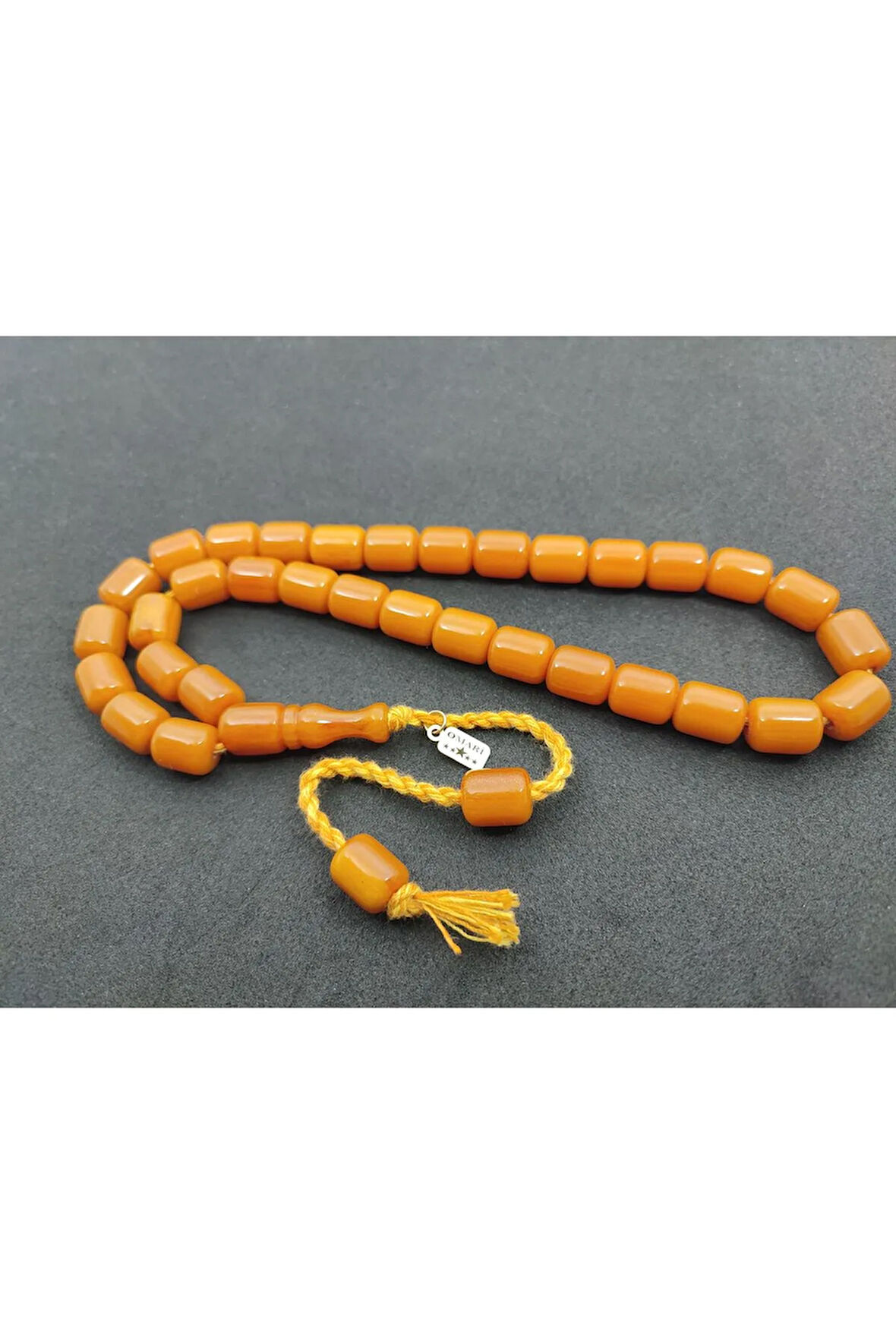 Osama Omari Usta Eseri 50 Yaşında Horoz İmame Havşalı Alman Faturan Tesbih Sertifikalı 7805