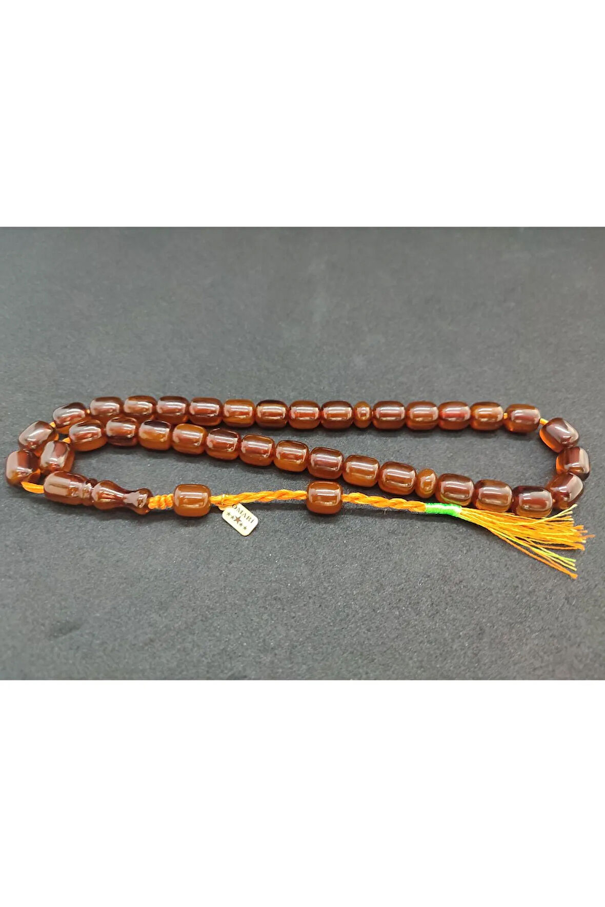 Osama Omari Usta Eseri 50 Yaşında Horoz İmame Havşalı Alman Faturan Tesbih Sertifikalı 7895