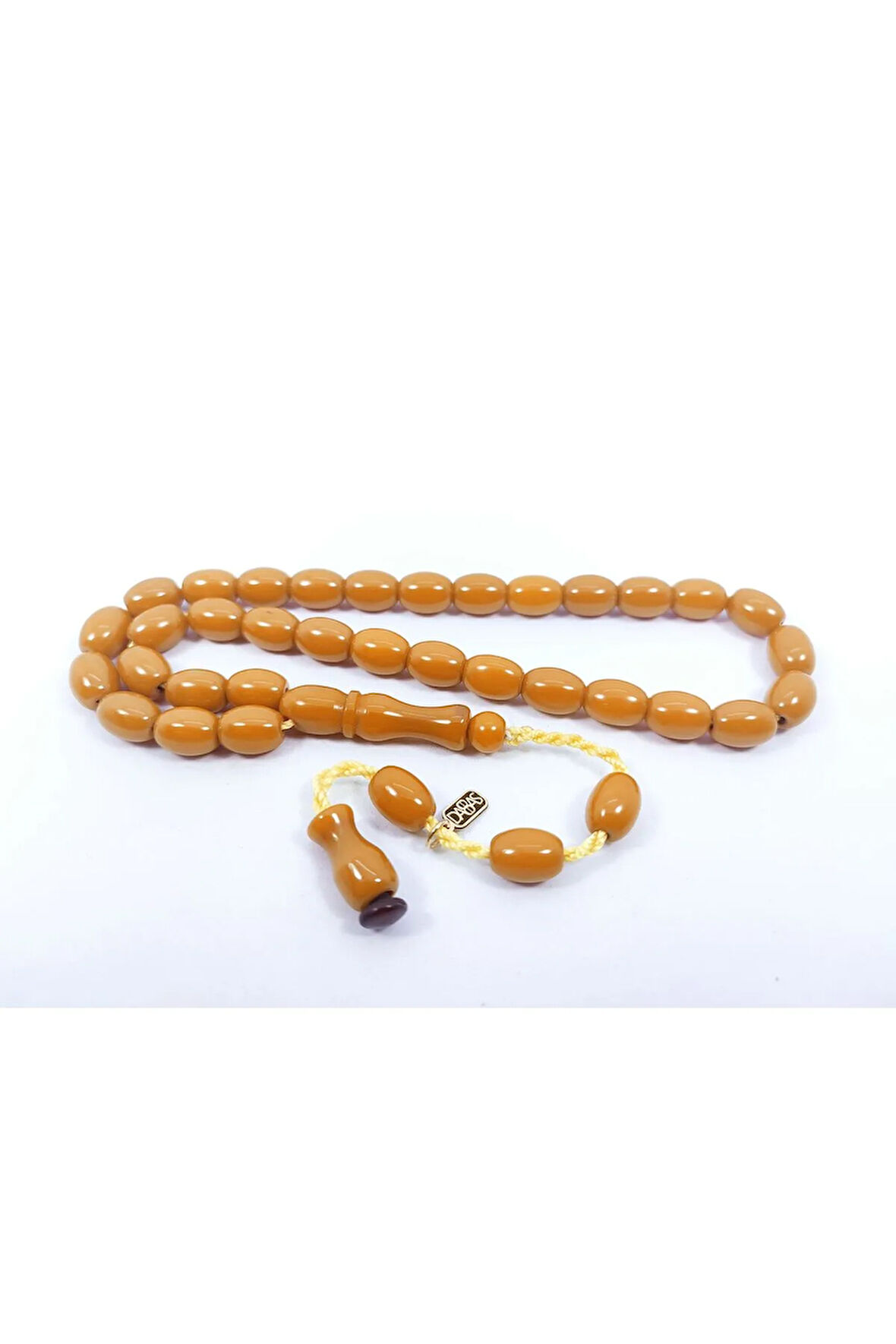 Muhammed Dabbas Usta Eseri Günümüz Osmanlısı Bilek Boy Sıkma Kehribar Sertifikalı 8041