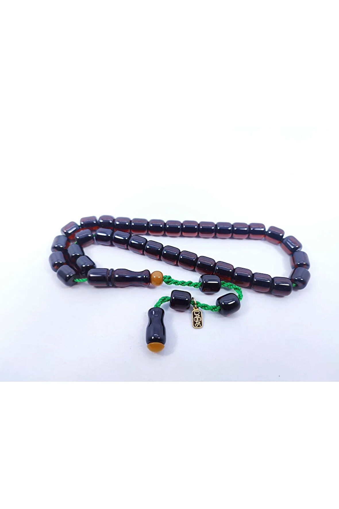 Muhammed Dabbas Usta Eseri Günümüz Osmanlısı Sıkma Kehribar Sertifikalı 8044