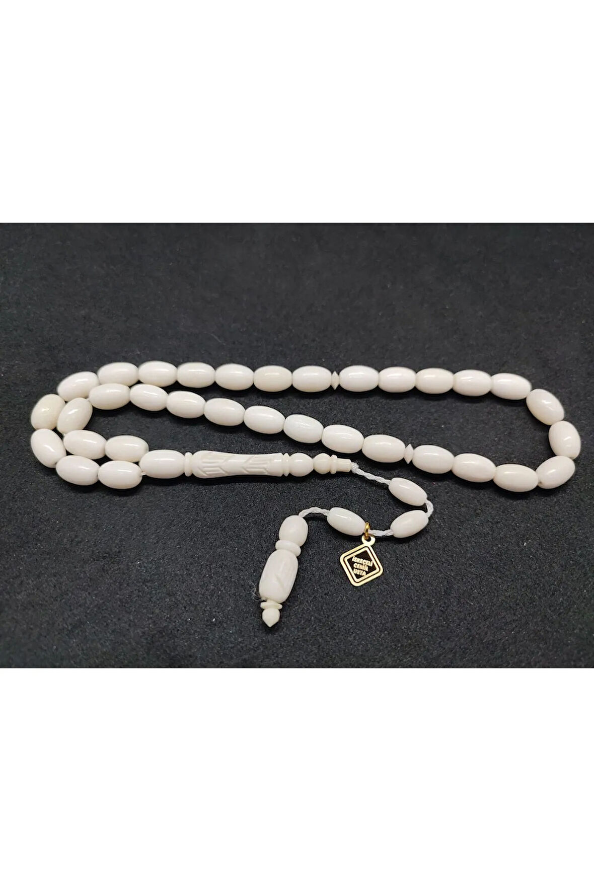 İskeçeli Cemil Usta Eseri İmame Hitame Kalem Sanatı El Boy Deve Kemiği Sertifikalı 8095