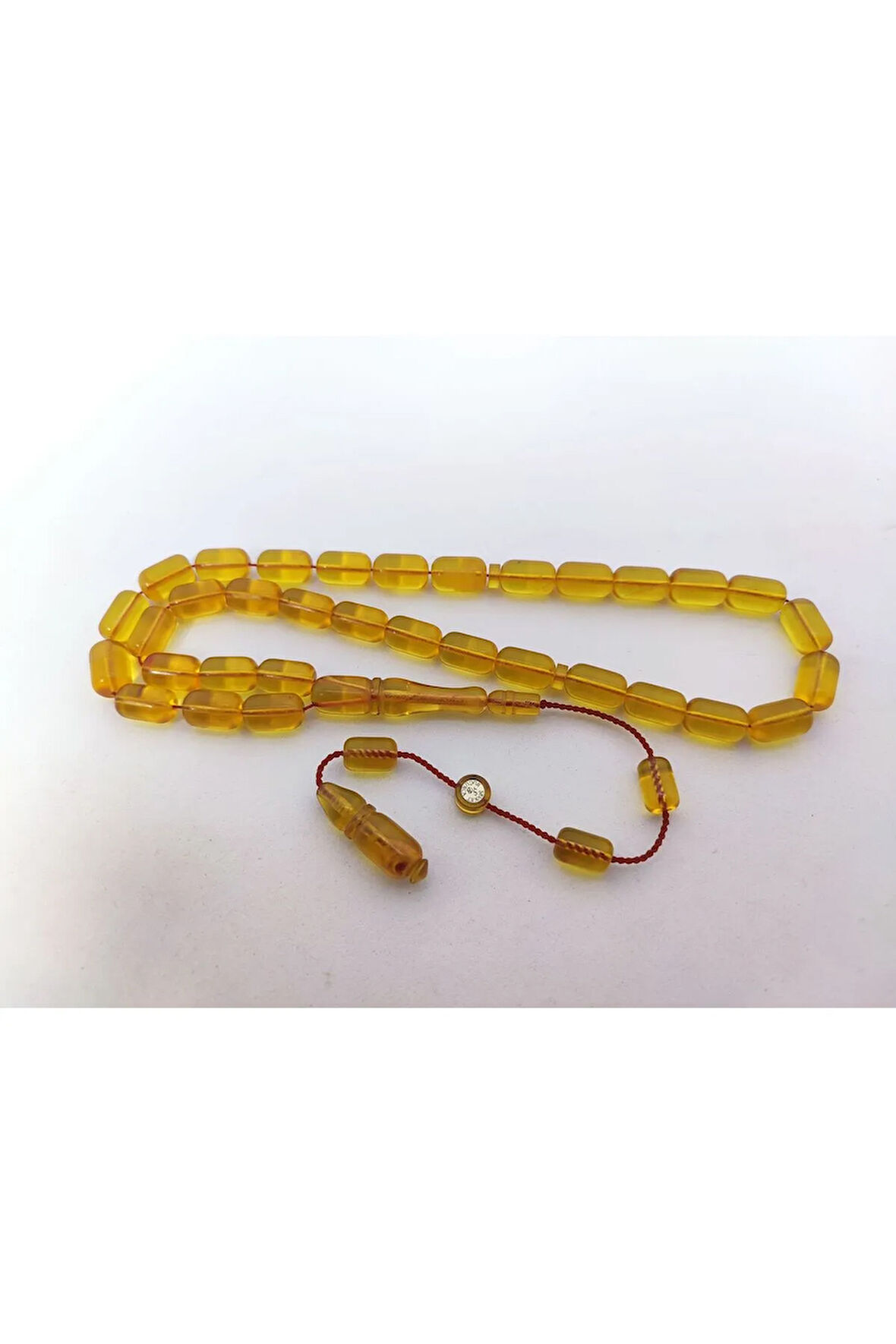 Şevket Buğruca Usta Eseri Osmanlı Miskevi Tadında Sıkma Kehribar Sertifikalı 8126