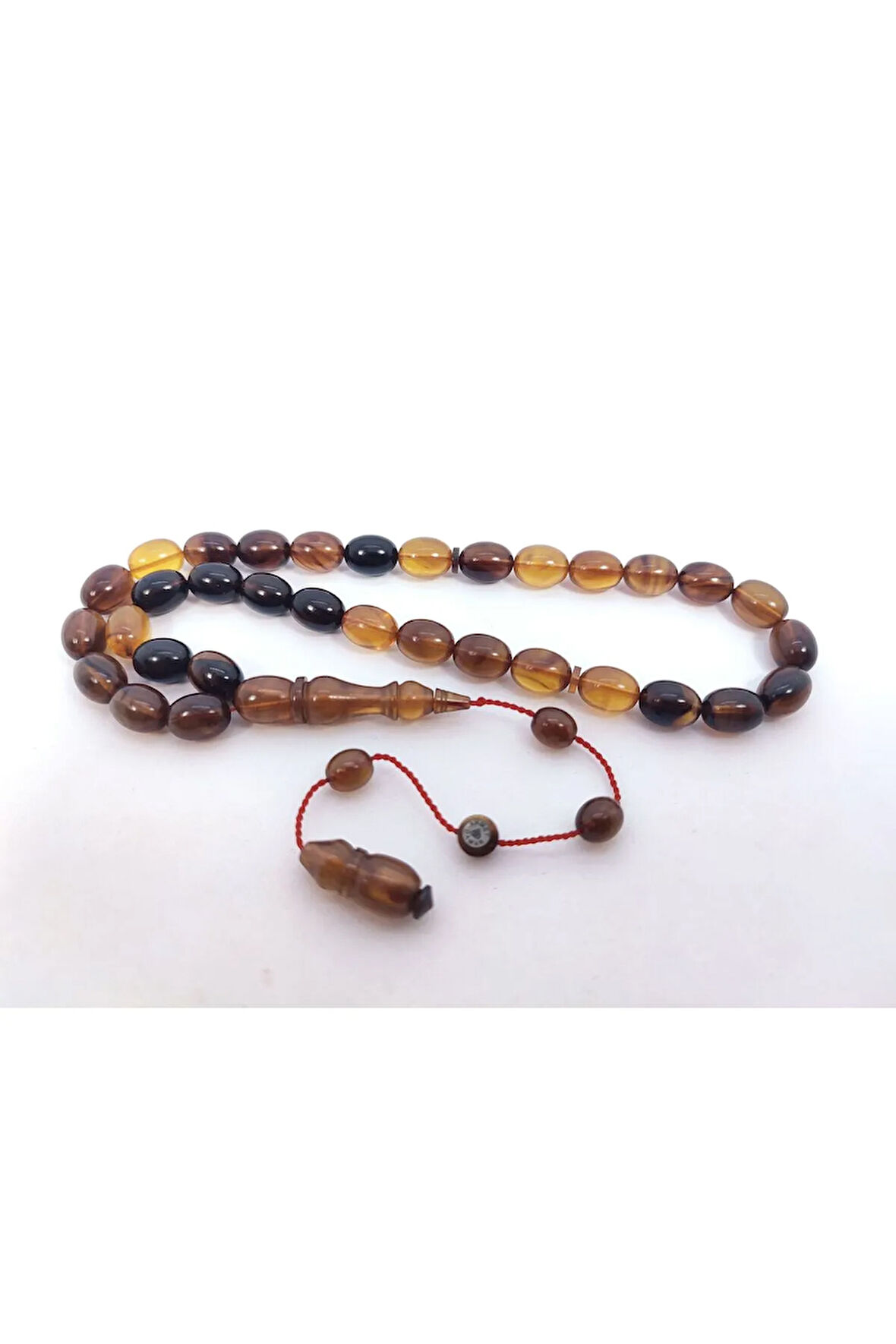 Ahmet Damar Usta Eseri 0.6 Delim Renk Cümbüşü Sıkma Kehribar Sertifikalı 8133