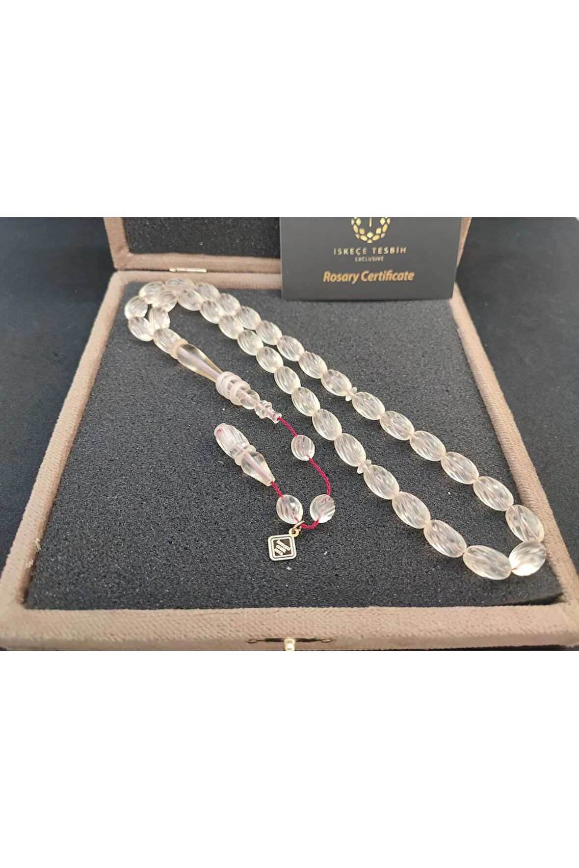 İskeçeli Cemil Usta Eseri VIP Kutulu 28.86 Gr. Ful Kalem Oyma Ukrayna Kaya Damla Sertifikalı 8311