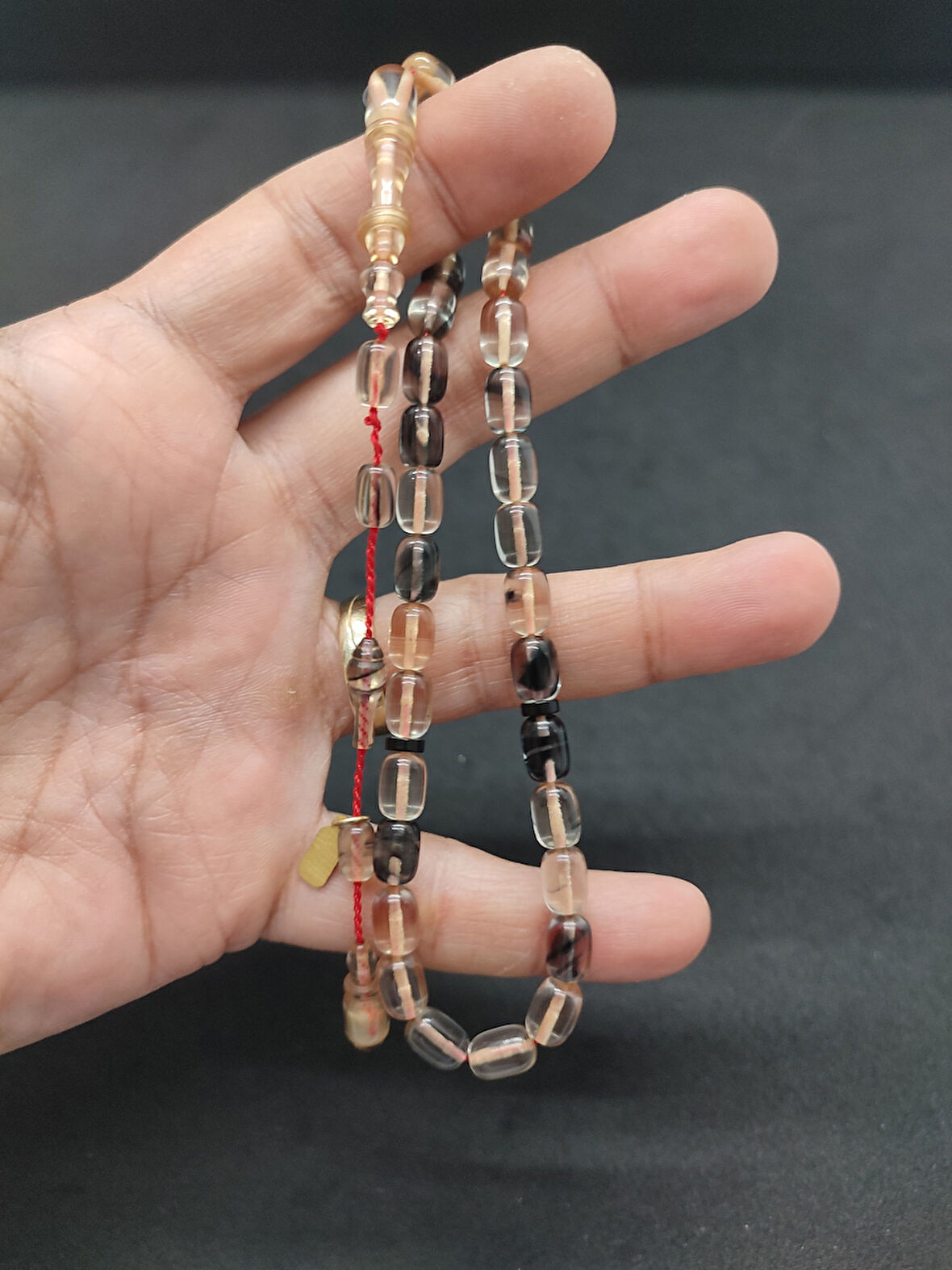 Başka Yerde Yok!!! Furkan Gül Usta Eseri Halkalı İmame El Boy Ateş-i Kehribar Sertifikalı 8339