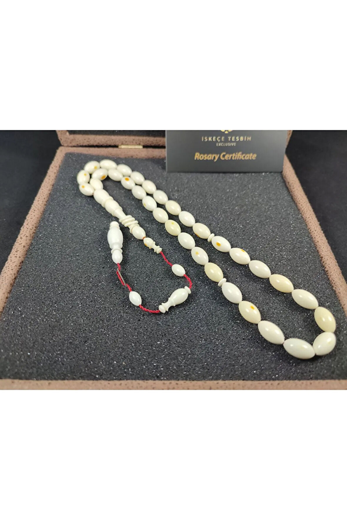 Başka Yerde Yok!!! Bedri Ala Usta Eseri VIP Kutulu 19.80 Gr. Eski Mahjong Oyun Taşı Sertifikalı 8381