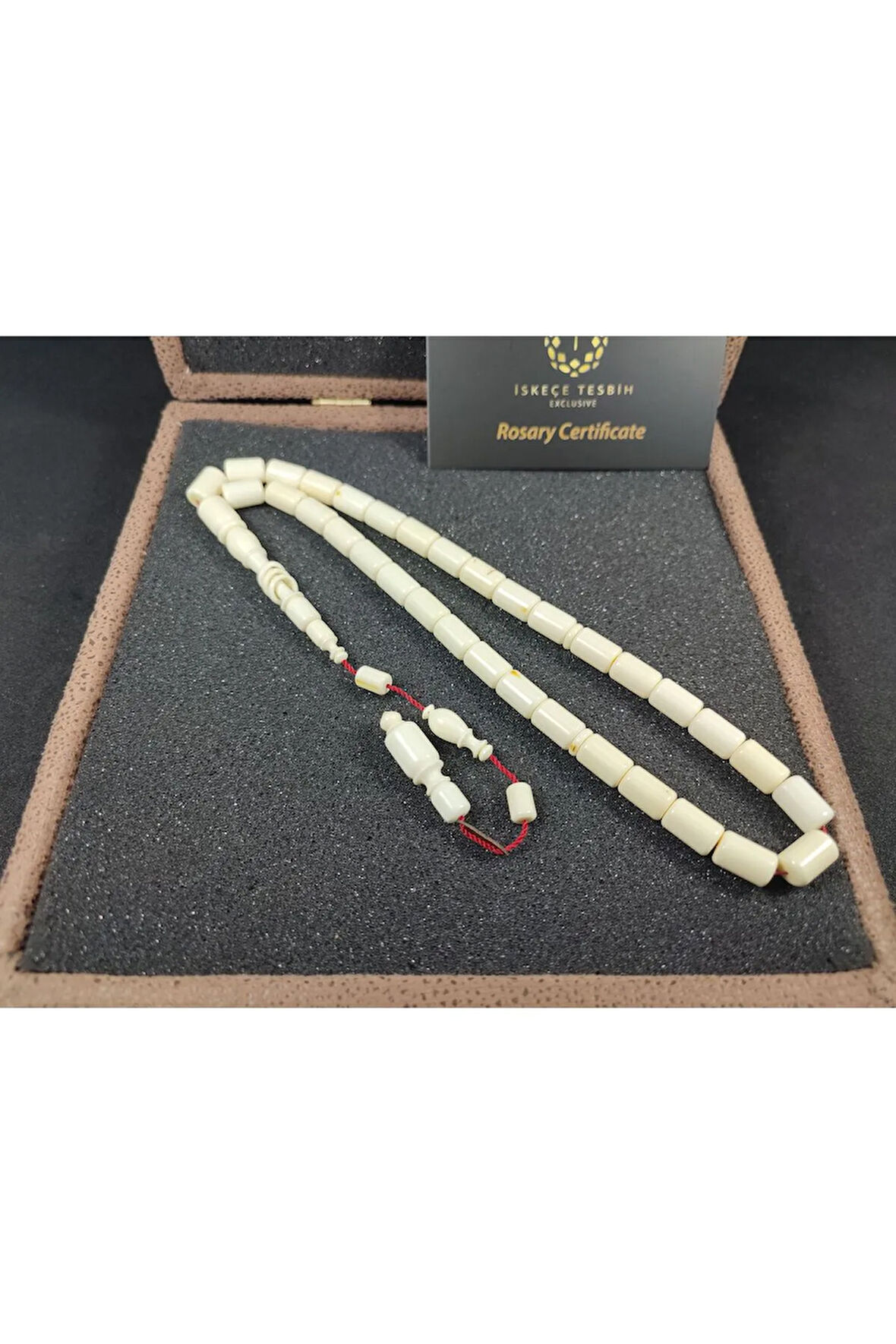 Başka Yerde Yok!!! Bedri Ala Usta Eseri VIP Kutulu 22.30 Gr. Eski Mahjong Oyun Taşı Sertifikalı 8382