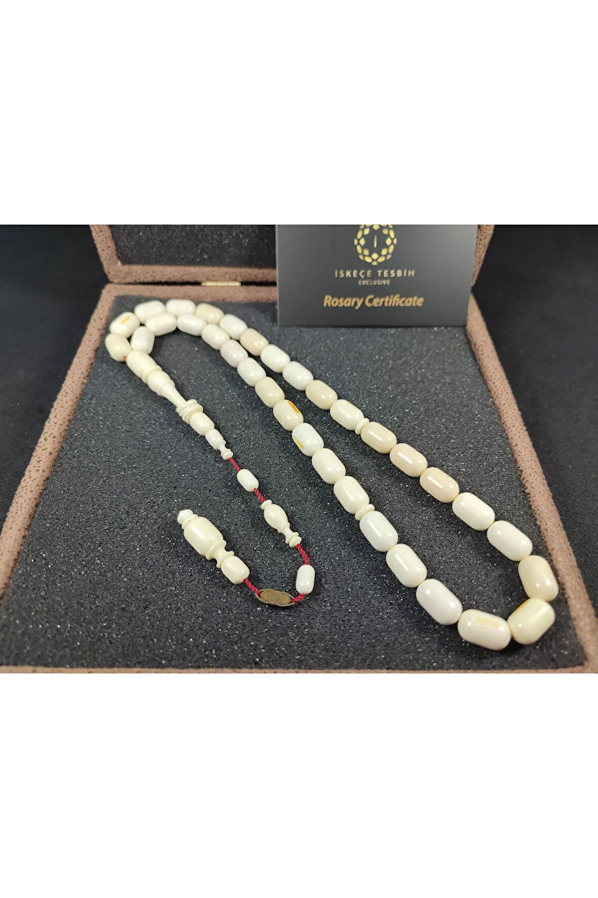 Başka Yerde Yok!!! Bedri Ala Usta Eseri VIP Kutulu 29.21 Gr. Eski Mahjong Oyun Taşı Sertifikalı 8383