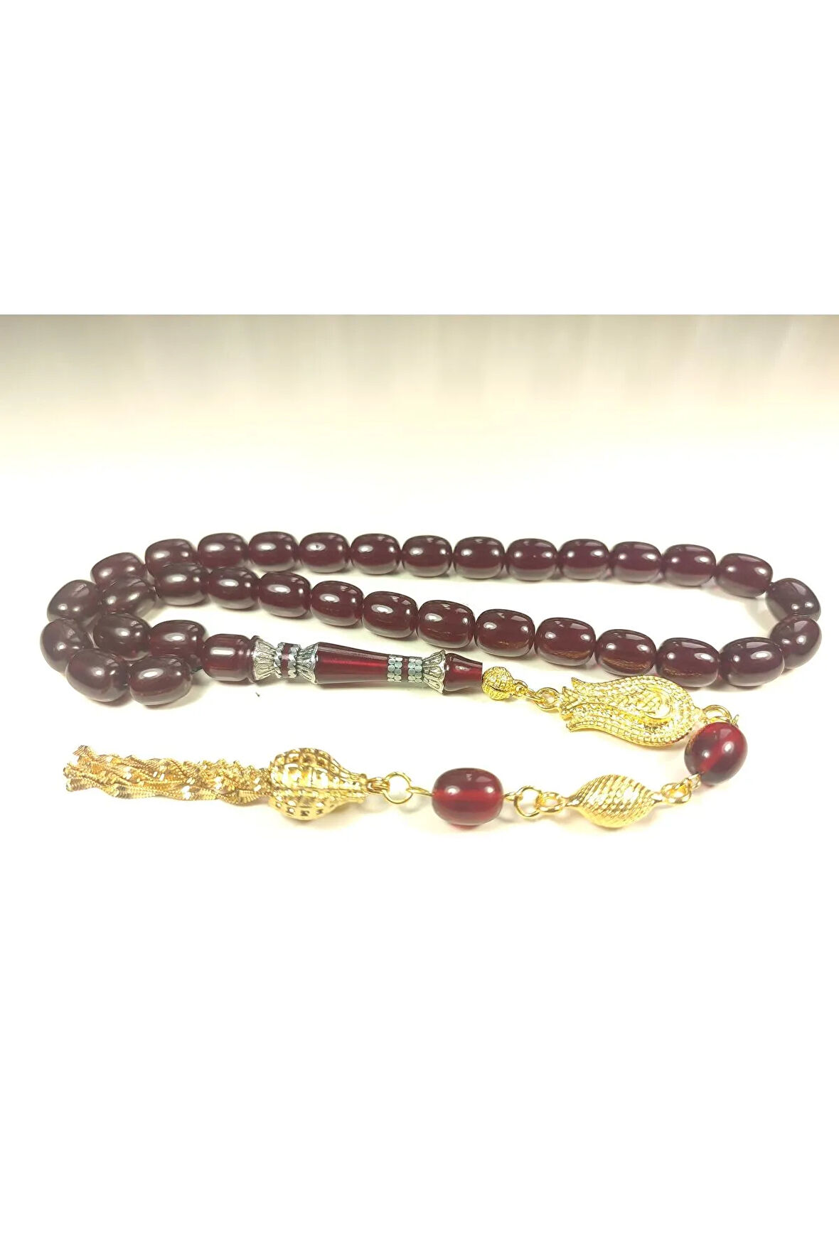 Şevket Alkan  Usta Eseri 925 Ayar Gümüş Nakkaş Yemen Zar Kehribar Sertifikalı 5913