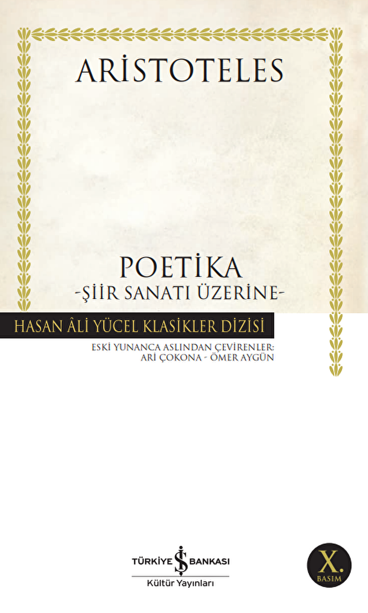 Poetika –Şiir Sanatı Üstüne