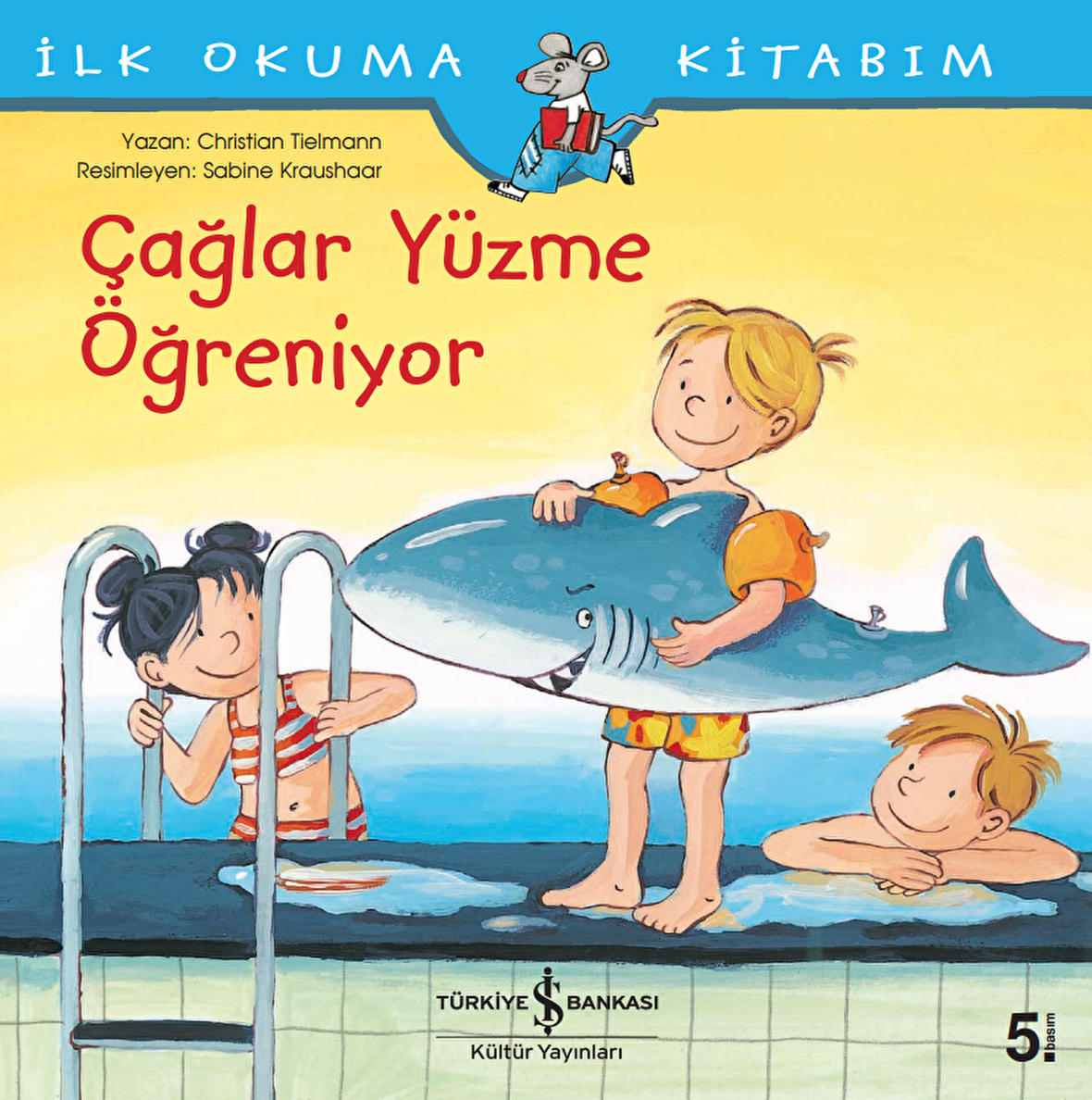 Çağlar Yüzme Öğreniyor