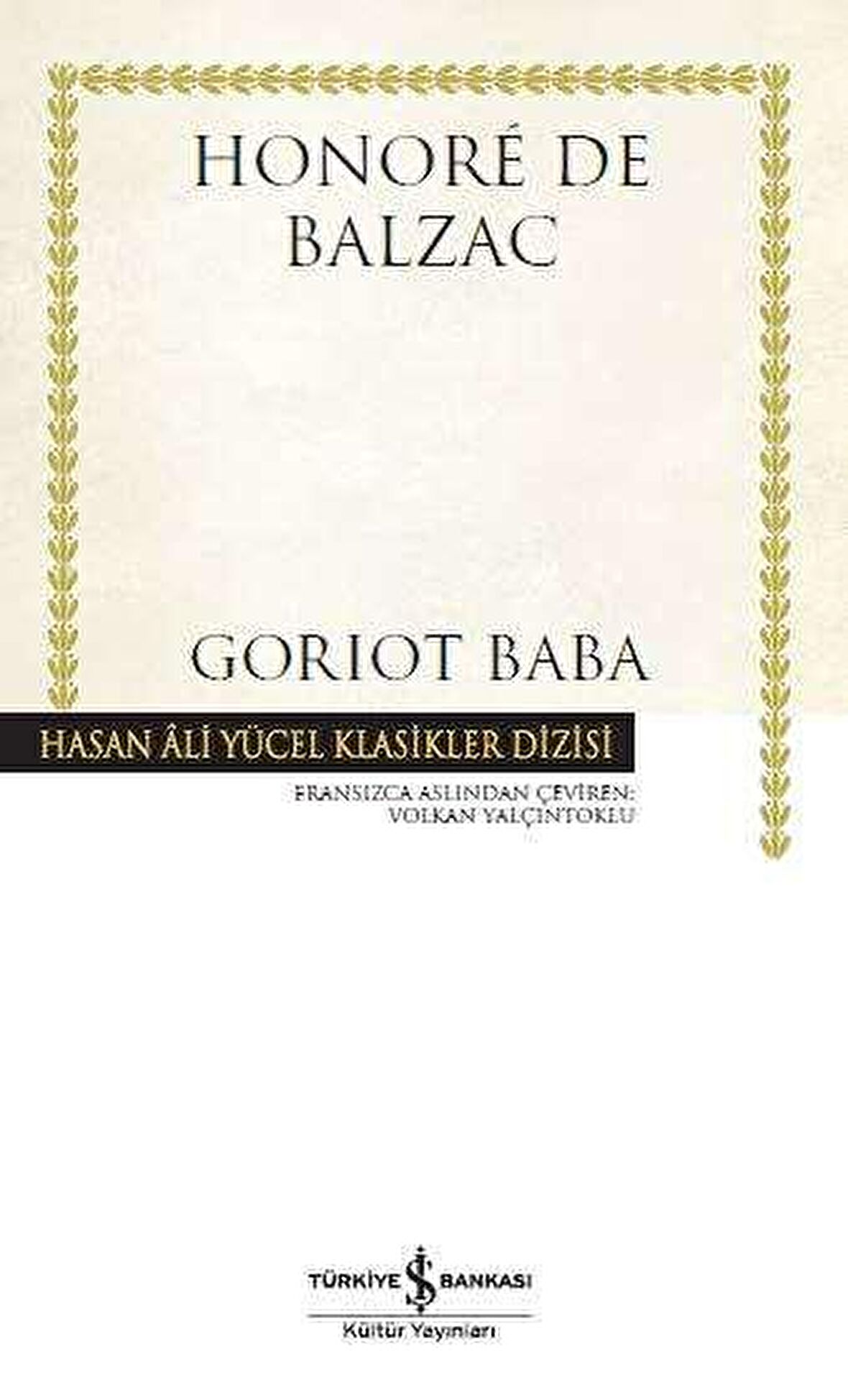 Goriot Baba - Ciltli
