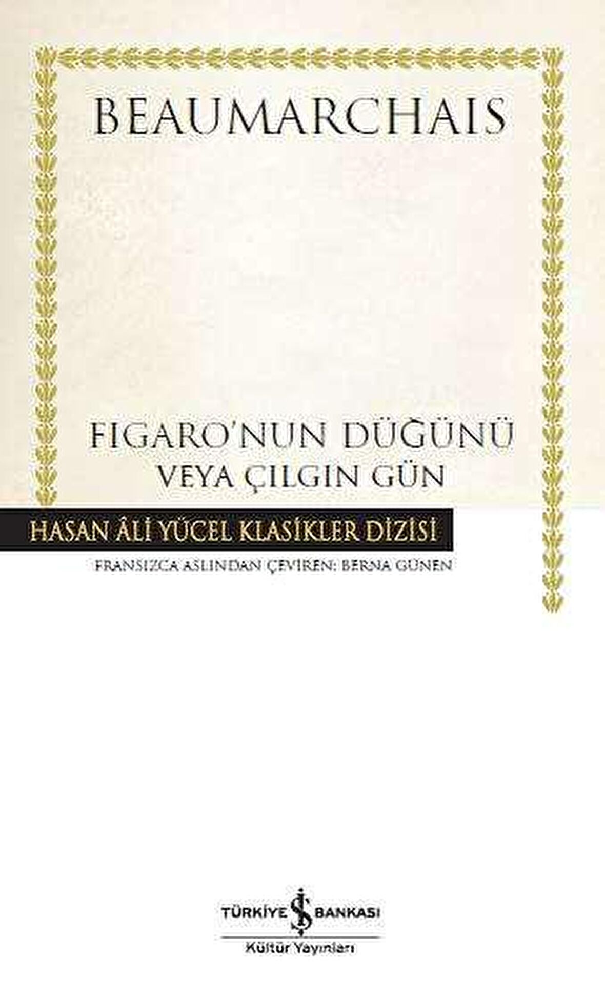 Figaro'nun Düğünü veya Çılgın Gün - Ciltli
