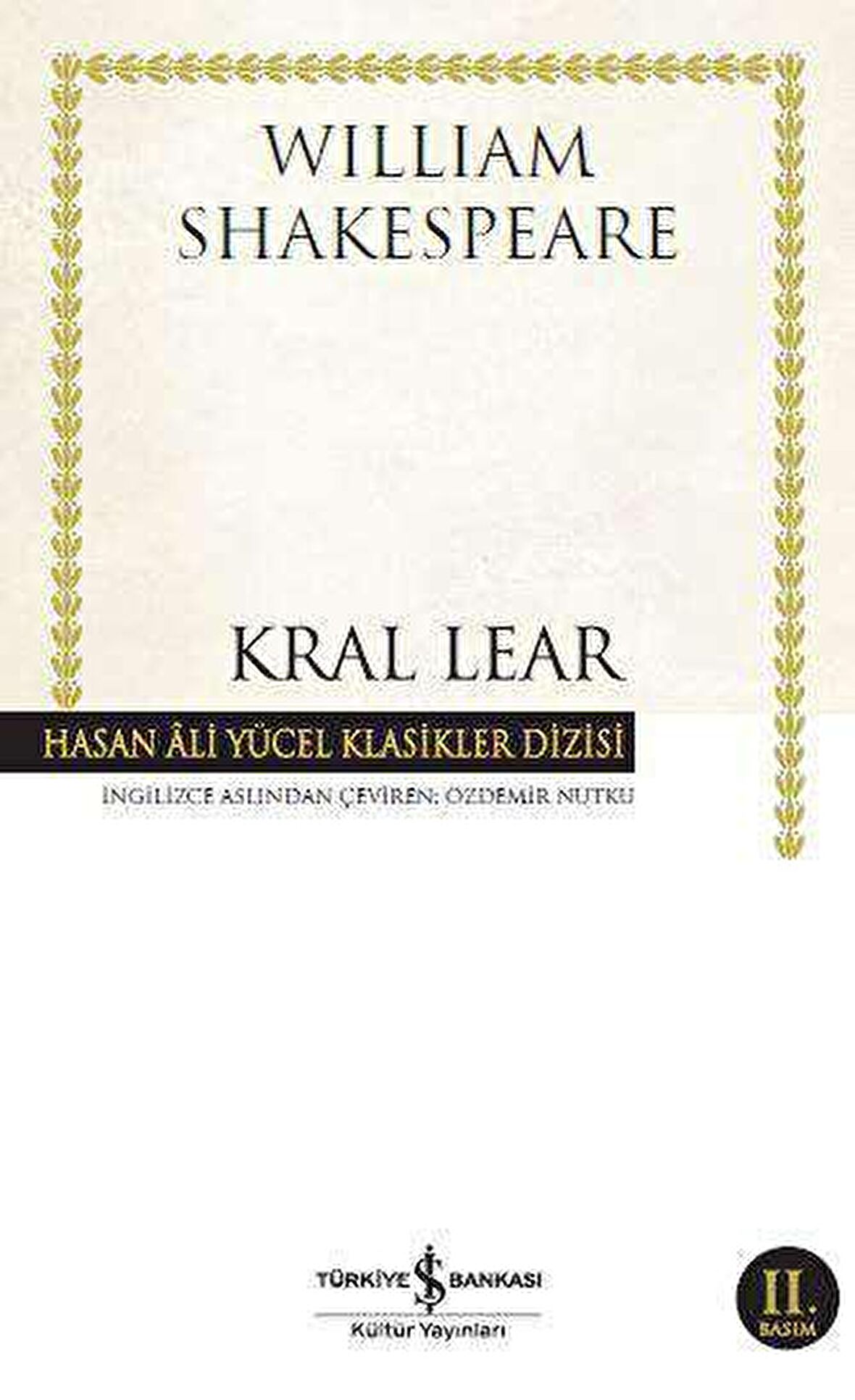 Kral Lear Ciltli