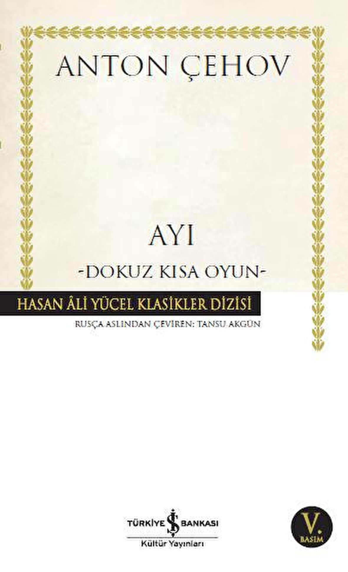 Ayı -Dokuz Kısa Oyun-