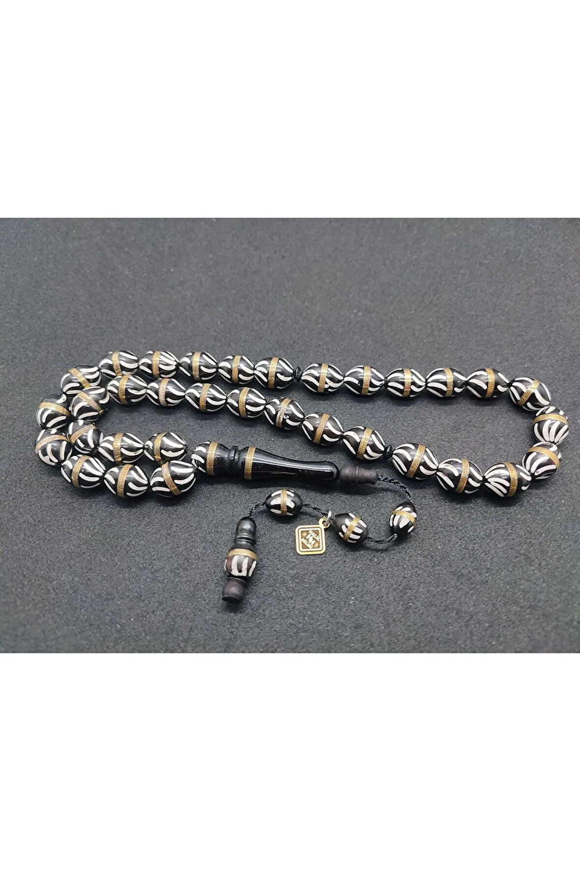 Halil Hilmi Usta Eseri Çember Model Mine Ve Gümüş Sarmallı Iri Boy Kuka Sertifikalı 7568