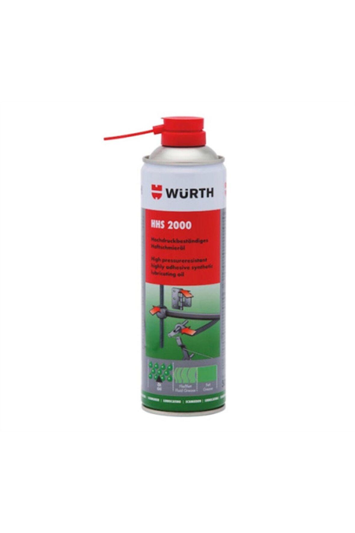 Würth Hhs 2000 Yağlama Spreyi 500 Ml Sprey 