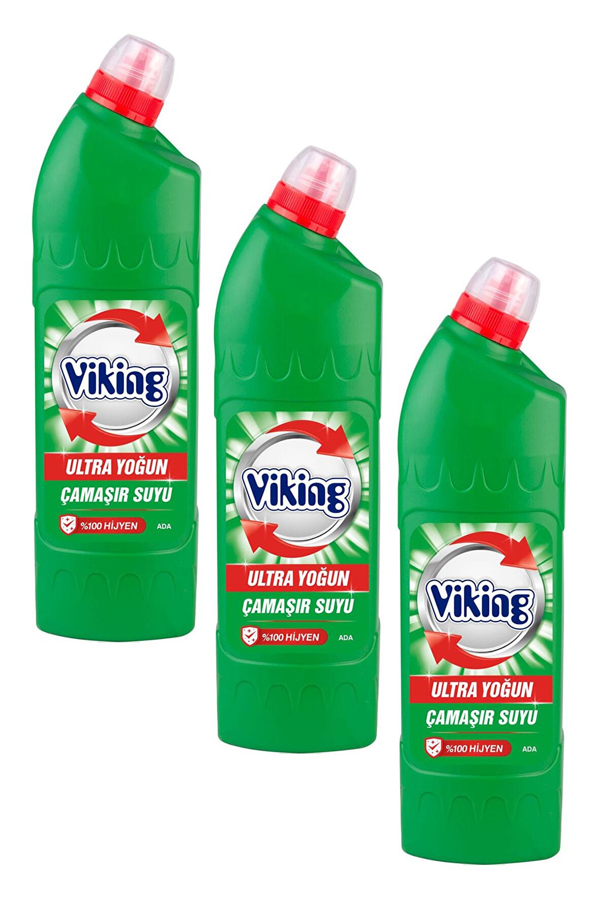 Viking Ultra Yoğun Çamaşır Suyu Ada 764 Ml X 3 Adet