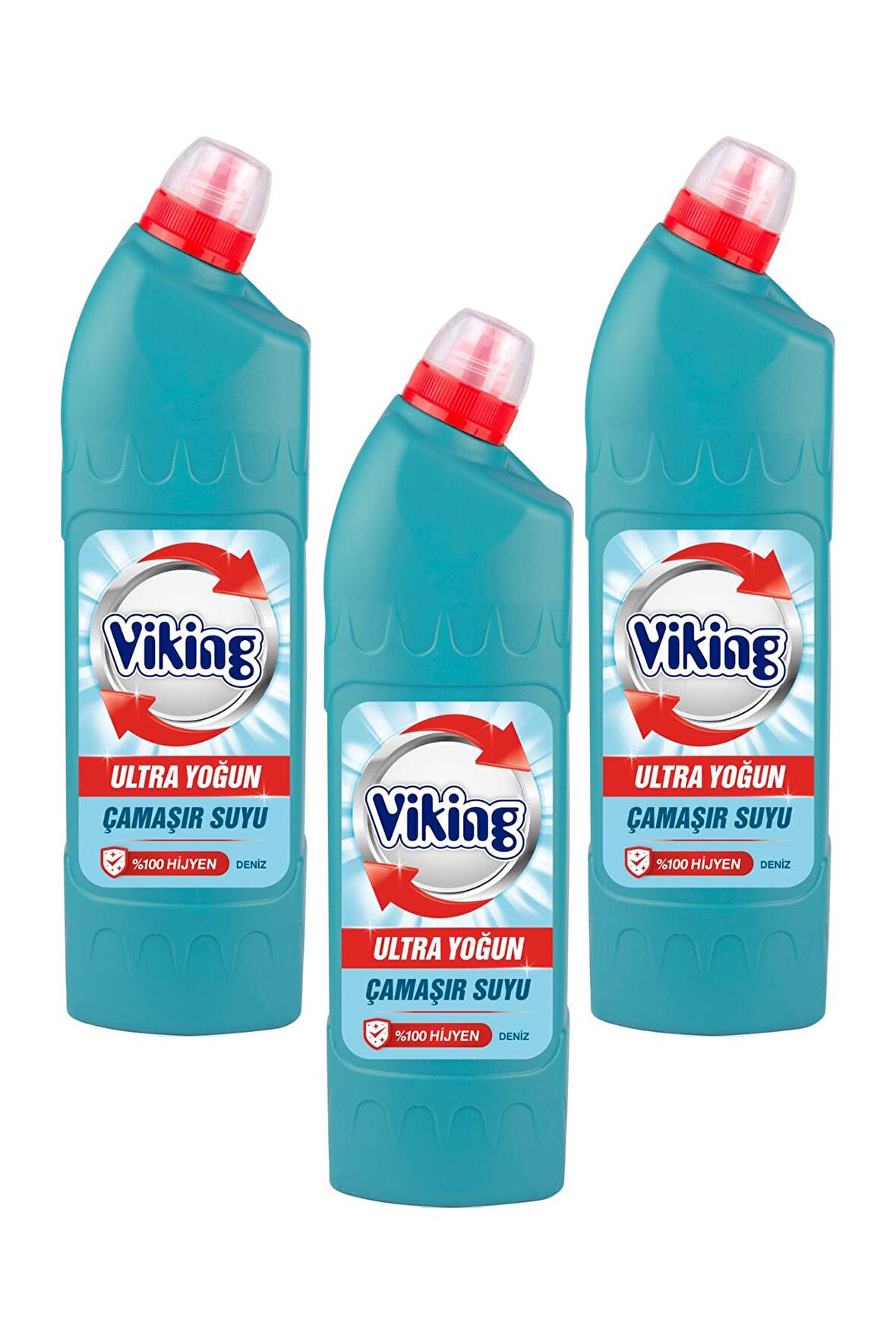 Viking Ultra Yoğun Çamaşır Suyu Deniz 764 Ml X 3 Adet