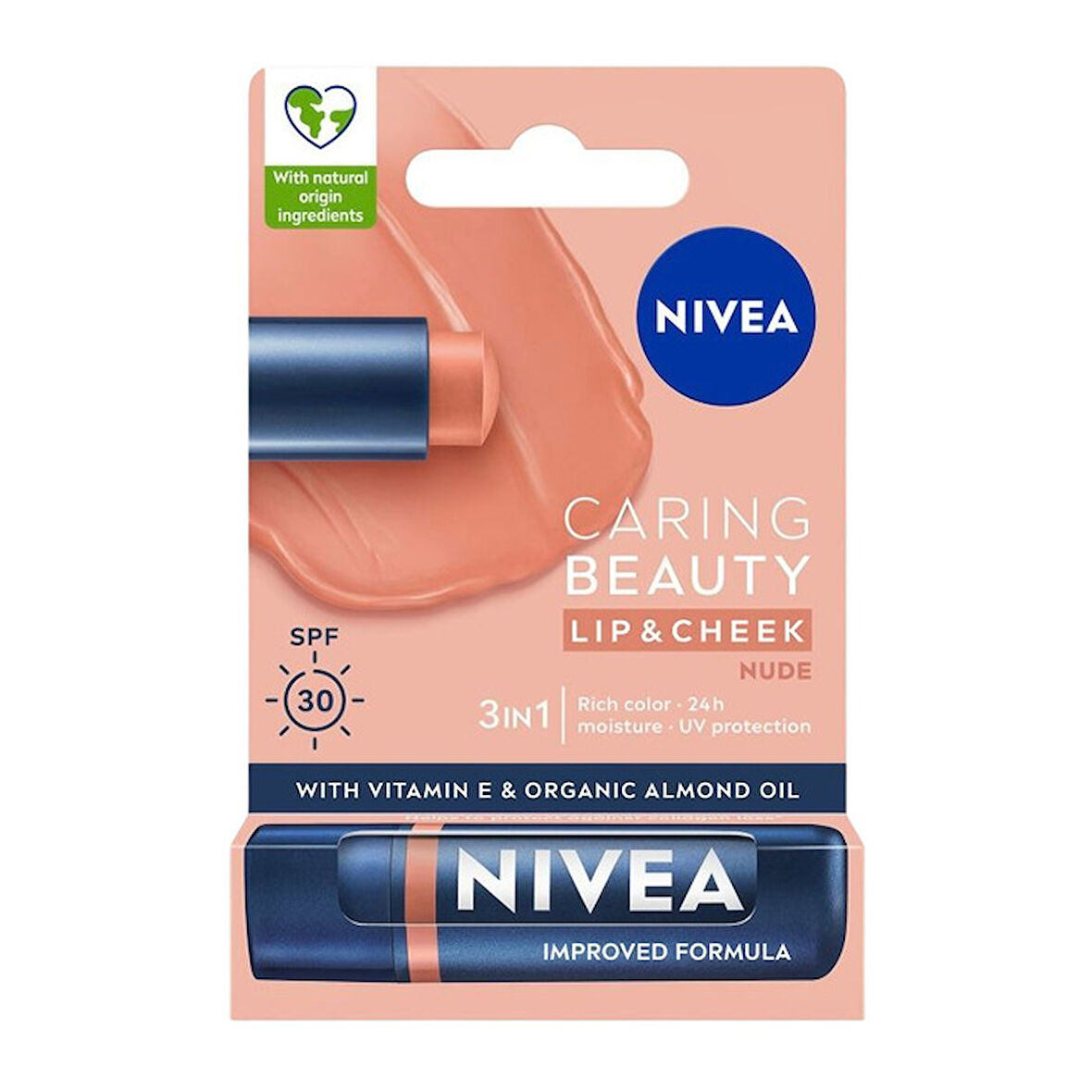 Nivea Lip Care Nude Renkli Dudak Bakım Kremi Ve Nemlendirici 4.8 Gr