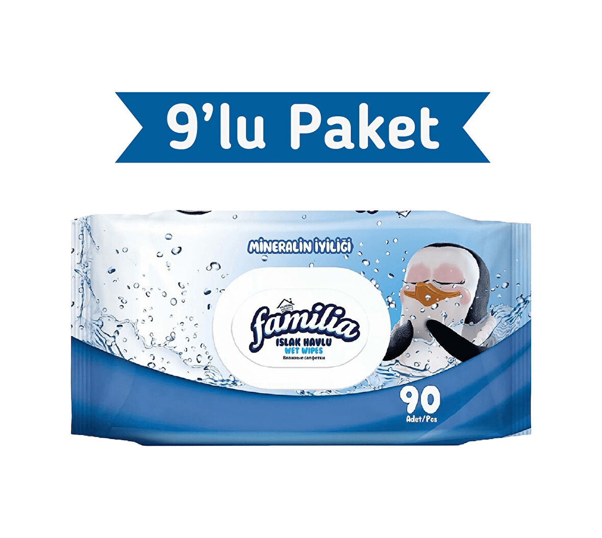 Familia Mineralin İyiliği Islak Havlu Mendil 90x9 810yaprak