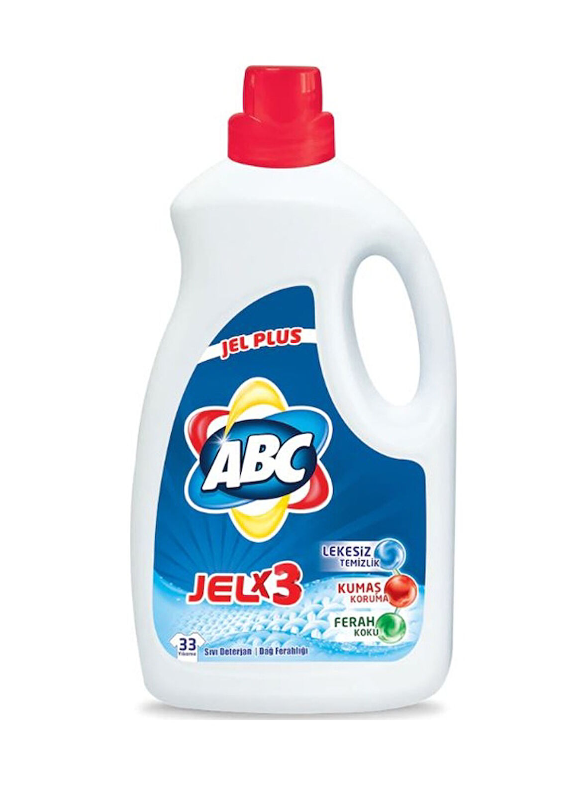 ABC Jel Plus Dağ Ferahlığı + Bahar Ferahlığı Sıvı Çamaşır Deterjanı 2 x 2145 ML
