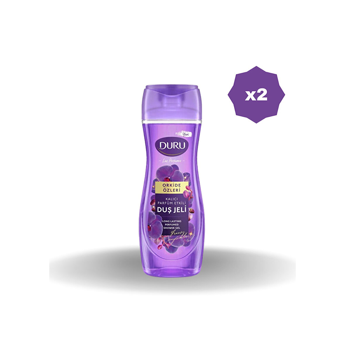 Duru Lux Perfumes Orkide Özleri Duş Jeli 450 Ml - 2 Adet 