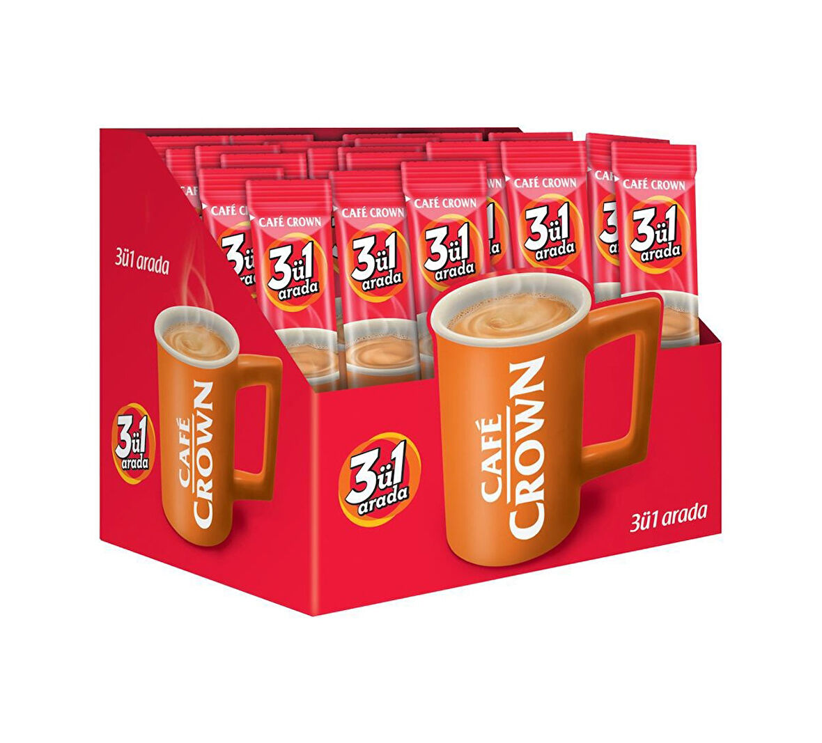 Cafe Crown 3'ü 1 Arada Hazır Kahve 17.5 G X 40 Adet Granül 