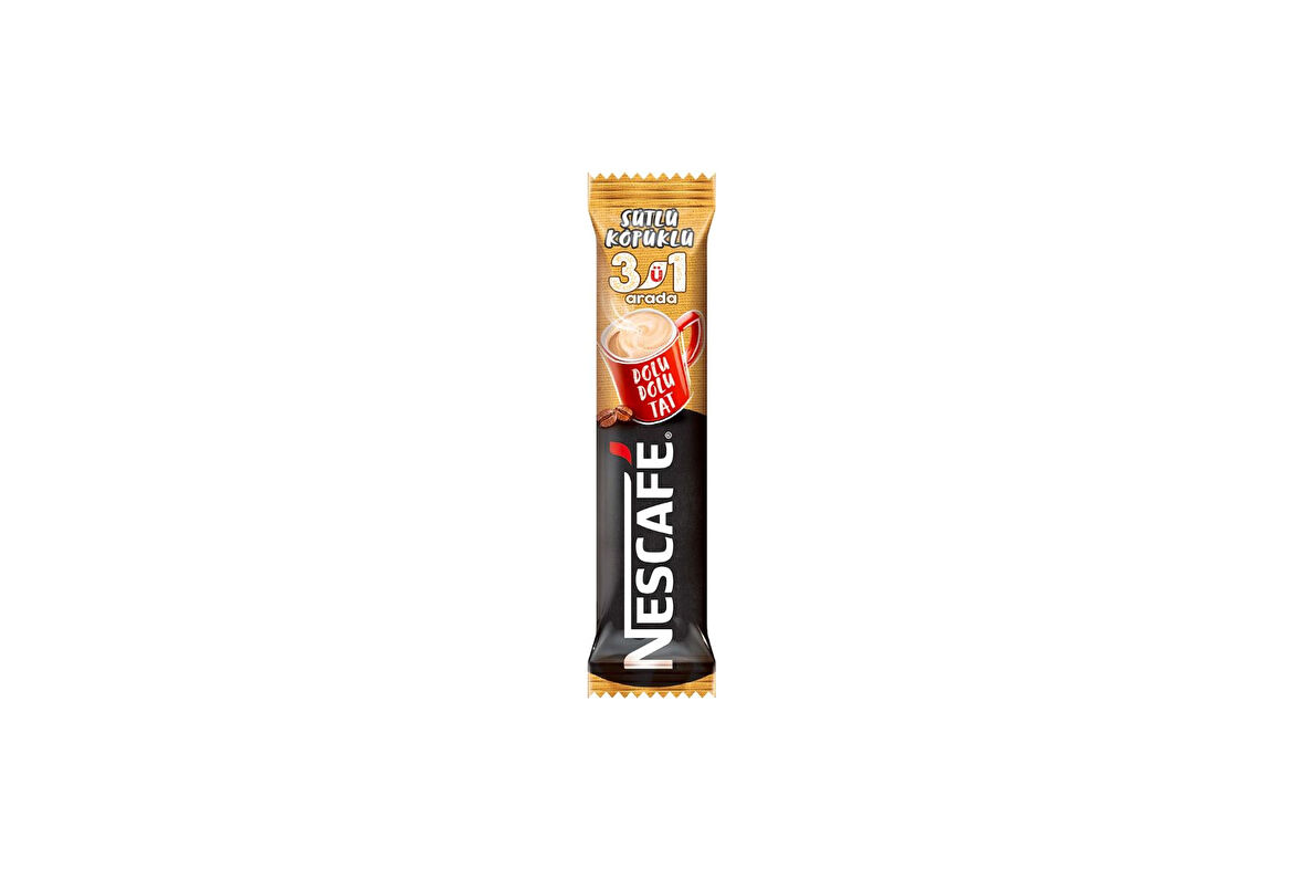 Nescafe 3'ü 1 Arada Sütlü Köpüklü Kahve 48 x 17.4 G