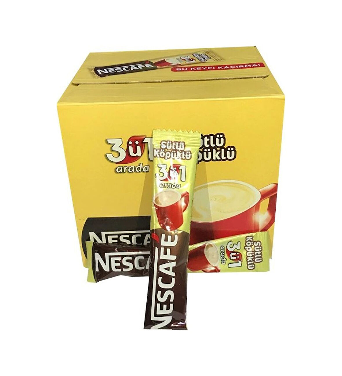 Nescafe 3 ü 1 Arada Sütlü Köpüklü Kahve 72 x 17.4 G