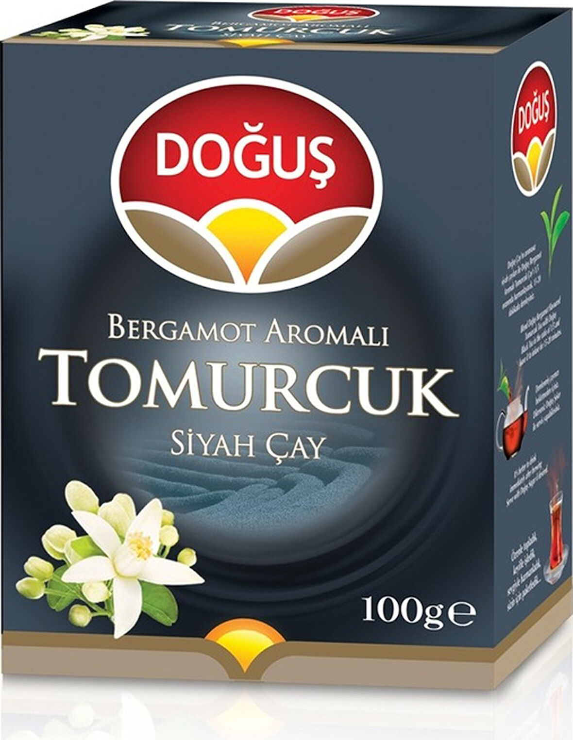 Doğuş Tomurcuk Bergamot Aromalı Siyah Dökme Çay 4 x 100 G
