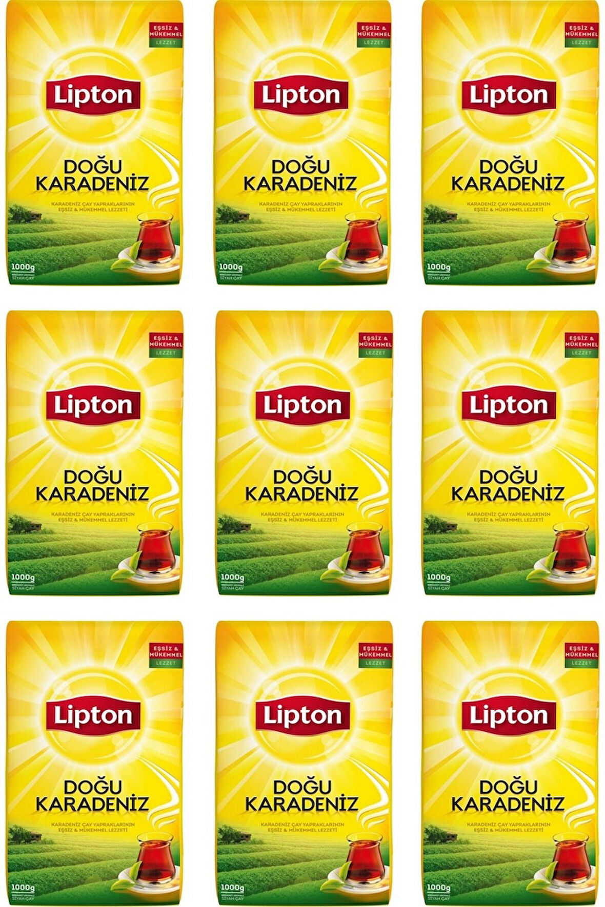 Lipton Doğu Karadeniz Siyah Dökme Çay 9 x 1 KG